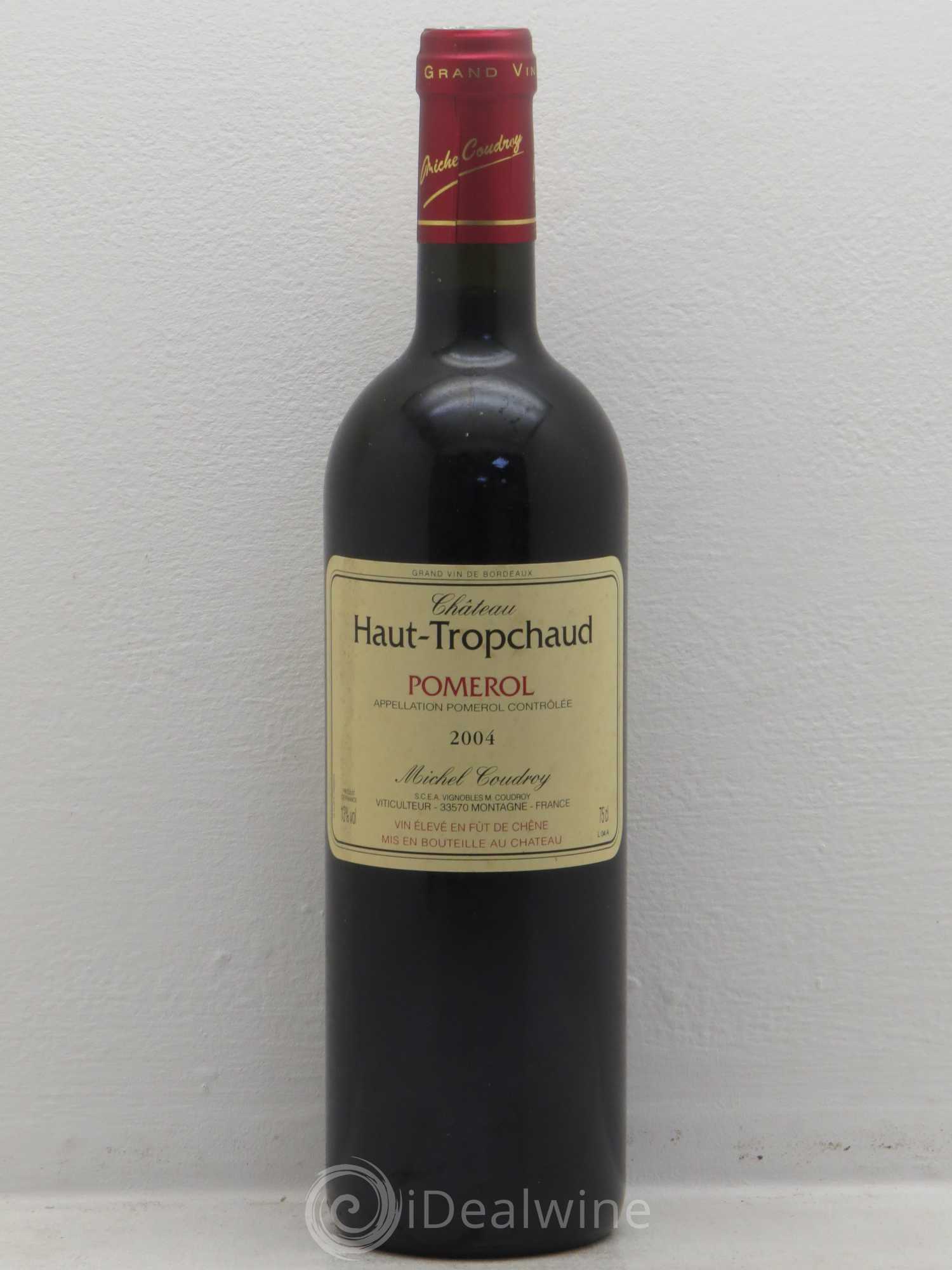 Château Haut Tropchaud 2004 - Lot de 1 bouteille - 0