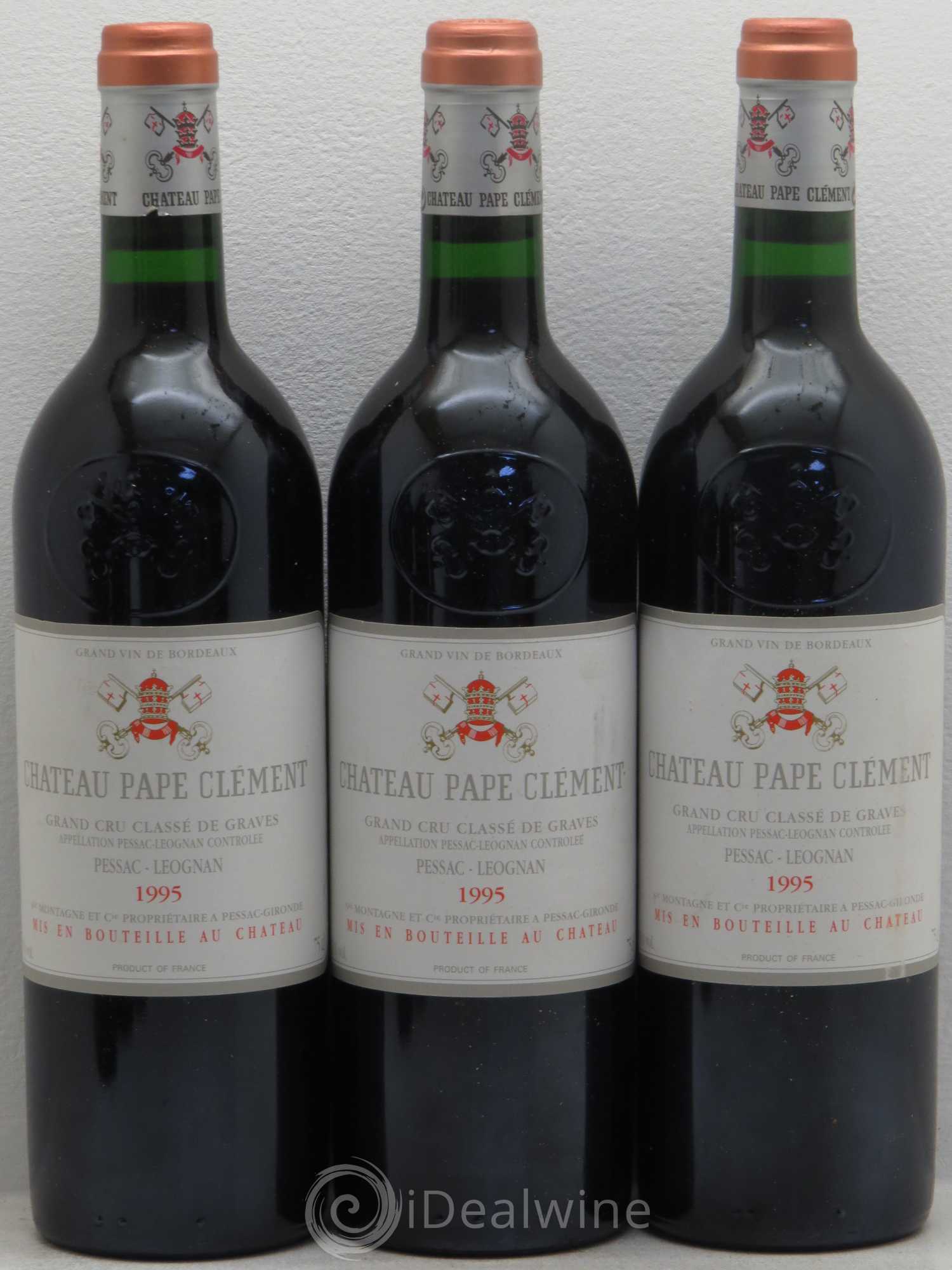 Château Pape Clément Cru Classé de Graves 1995 - Lot de 6 bouteilles - 2
