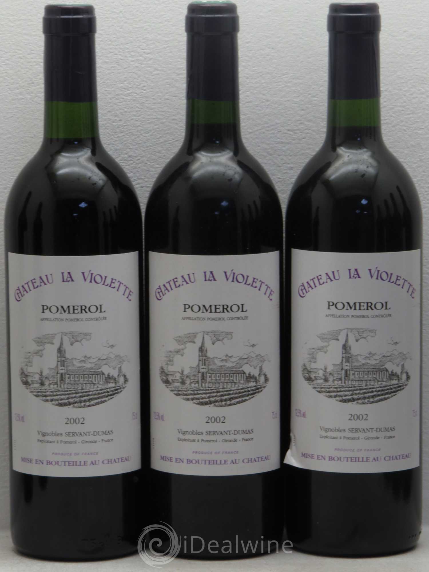 Château la Violette 2002 - Lot de 12 bouteilles - 2