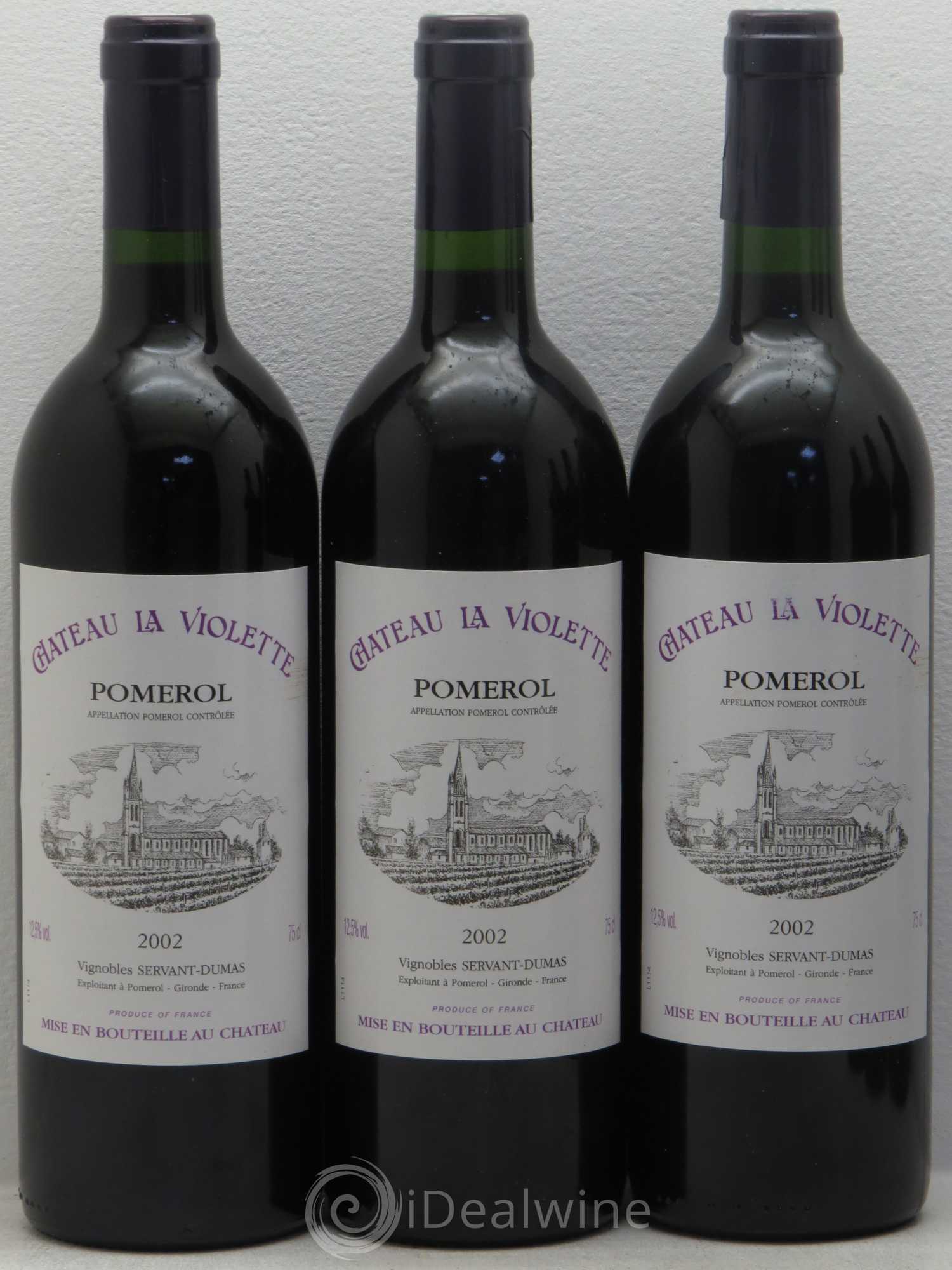 Château la Violette 2002 - Lot de 12 bouteilles - 3