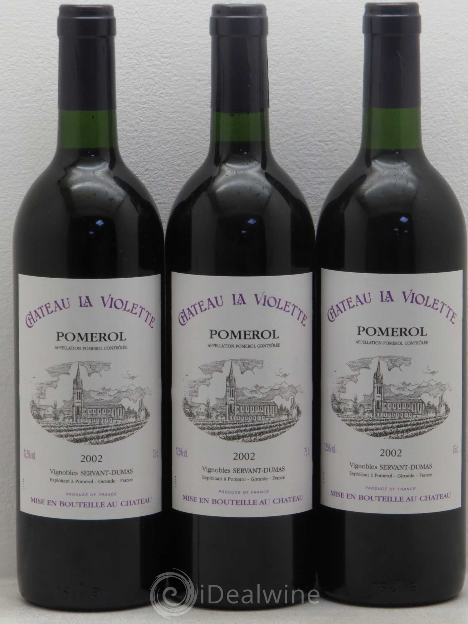 Château la Violette 2002 - Lot de 12 bouteilles - 4