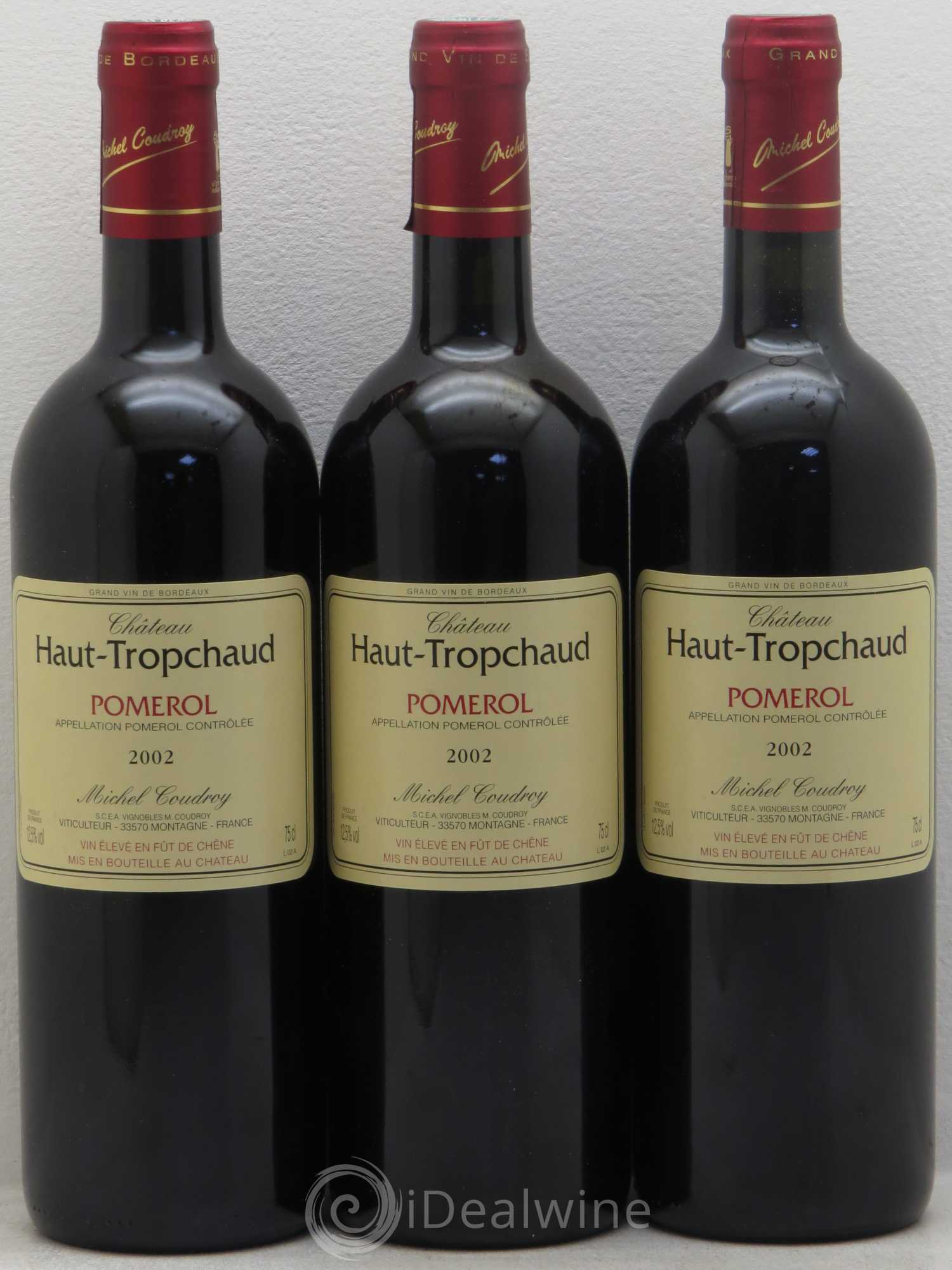 Château Haut Tropchaud 2002 - Lot de 12 bouteilles - 2