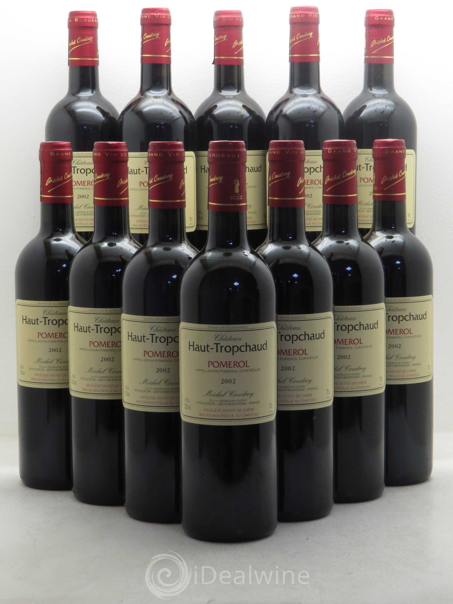Château Haut Tropchaud 2002 - Lot de 12 bouteilles - 0