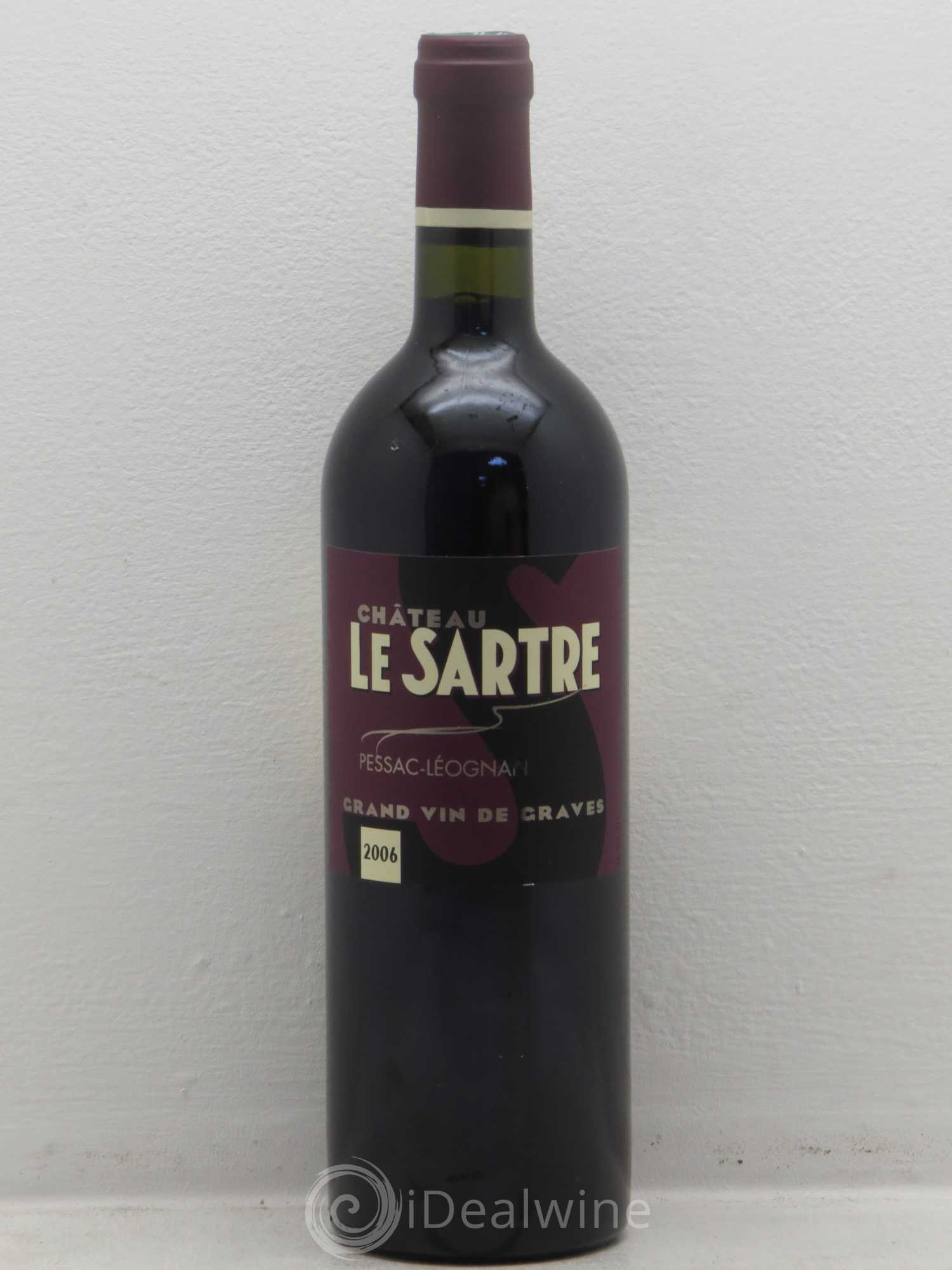 Château le Sartre 2006 - Lot de 1 bouteille - 0