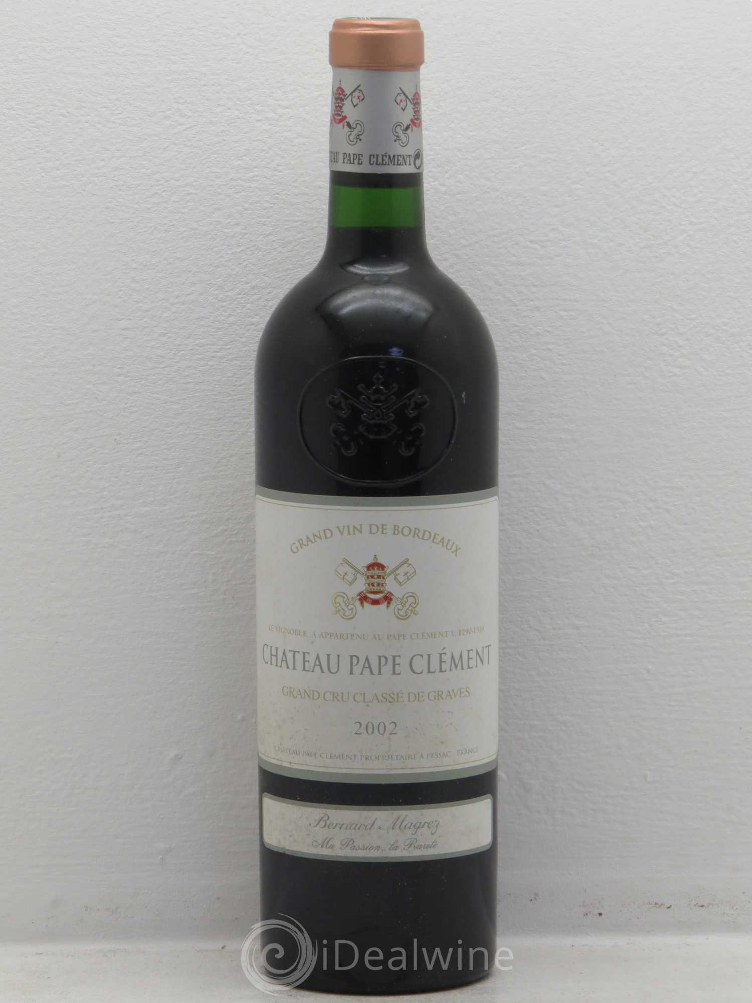 Château Pape Clément Cru Classé de Graves 2002 - Lot de 1 bouteille - 0