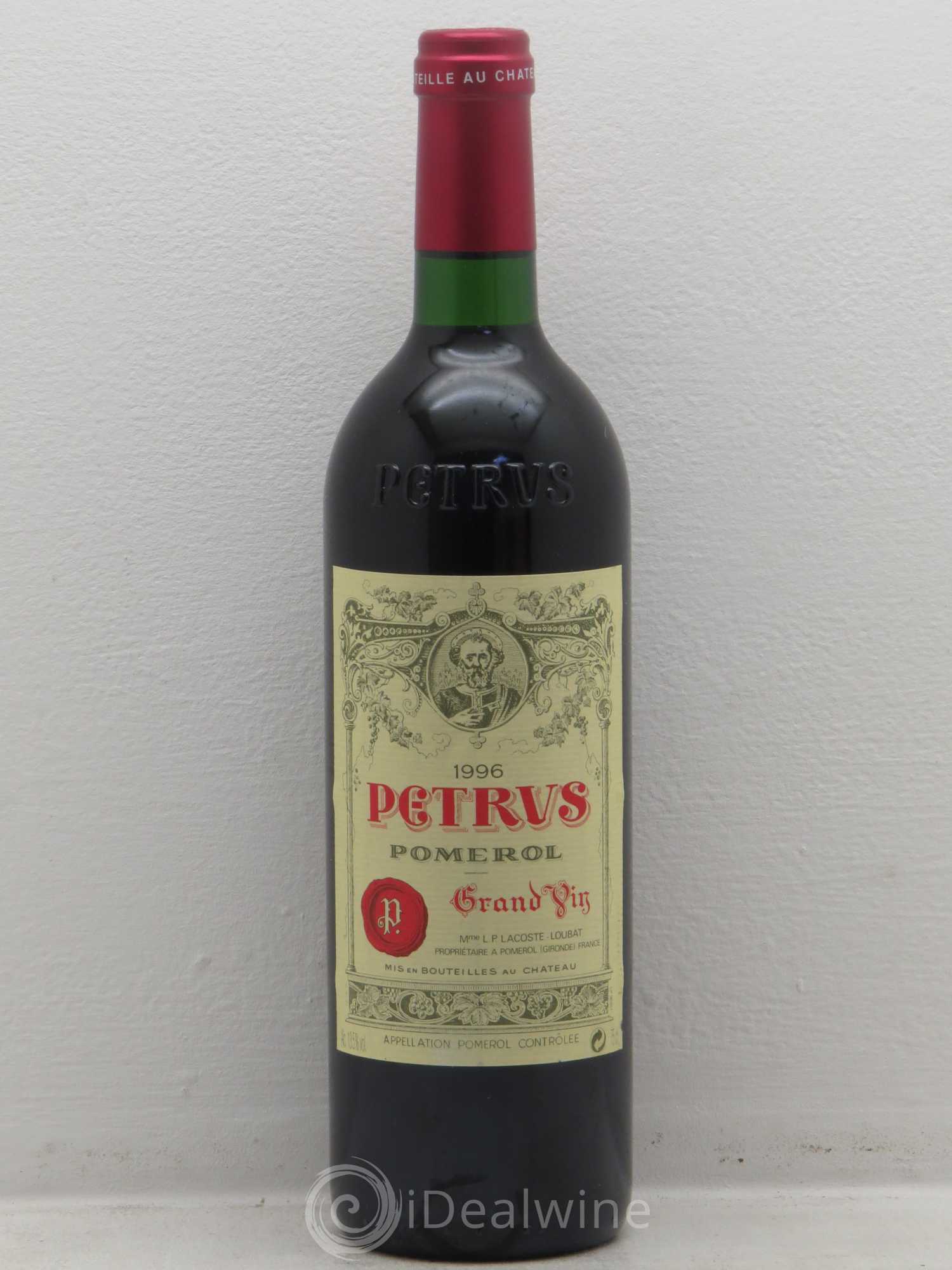 Petrus 1996 - Lot de 1 bouteille - 0