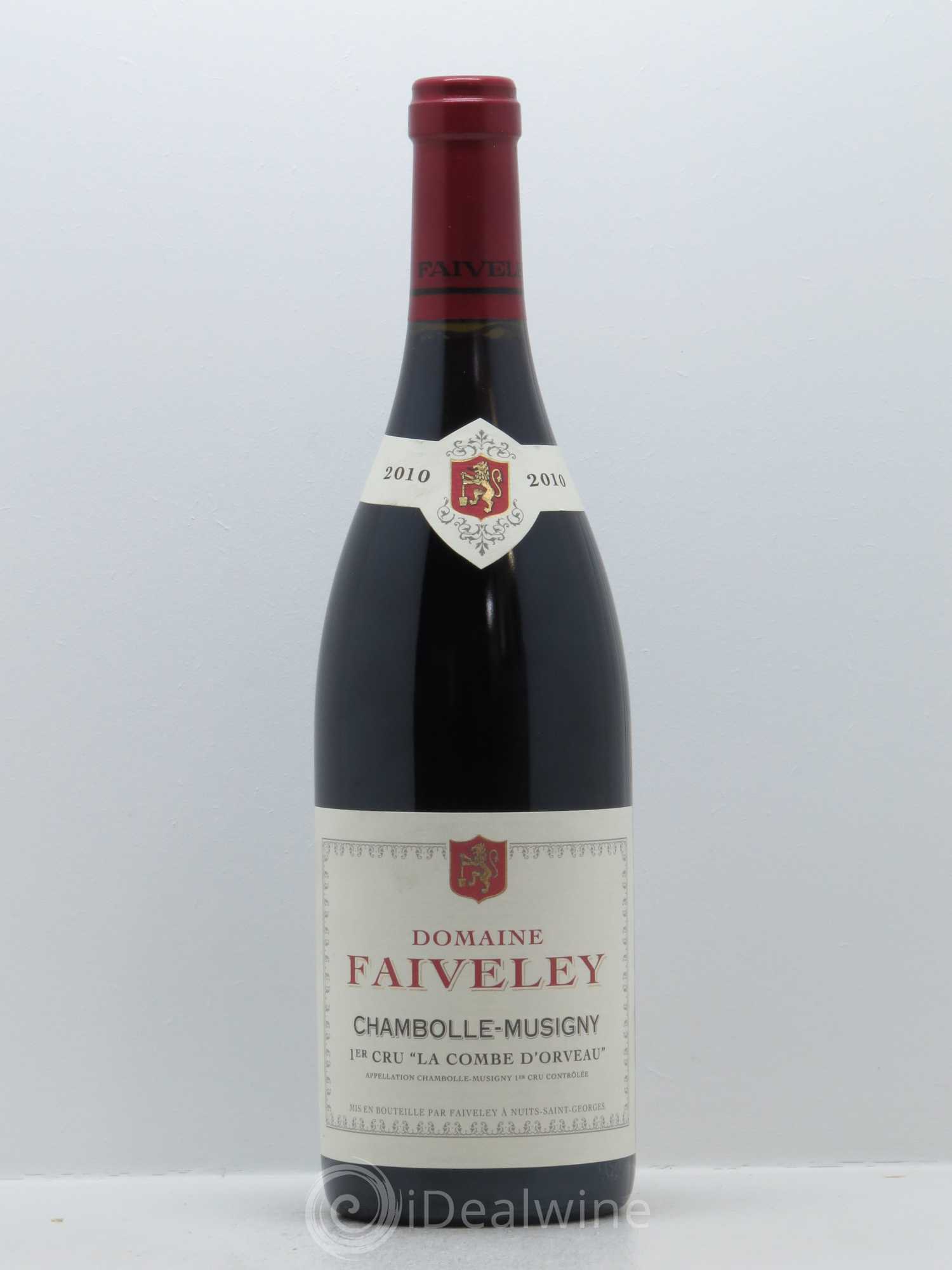 Chambolle-Musigny 1er Cru Combe d'Orveau Faiveley 2010 - Lot de 1 bouteille - 0