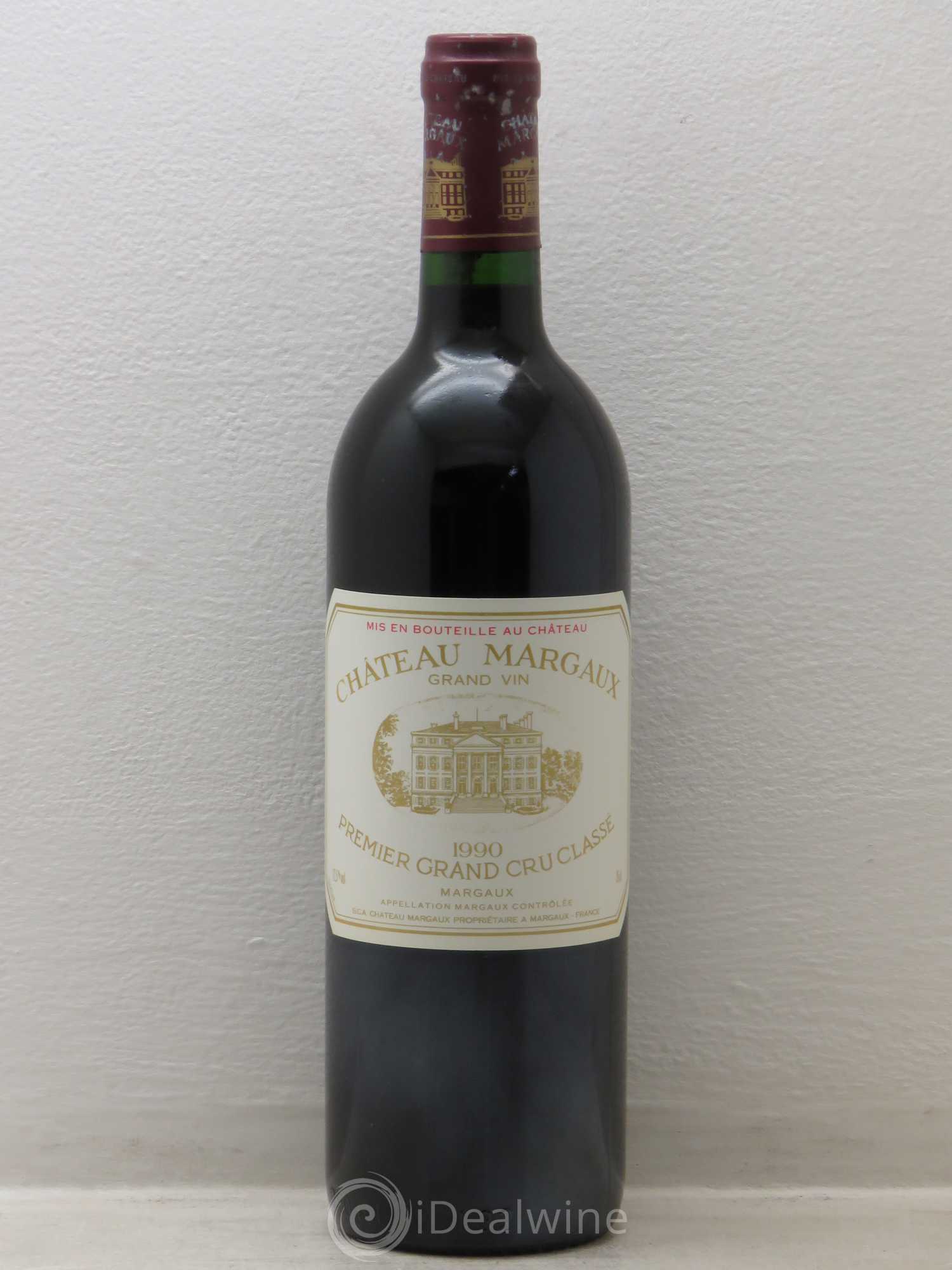 Château Margaux 1er Grand Cru Classé 1990 - Lot de 1 bouteille - 0