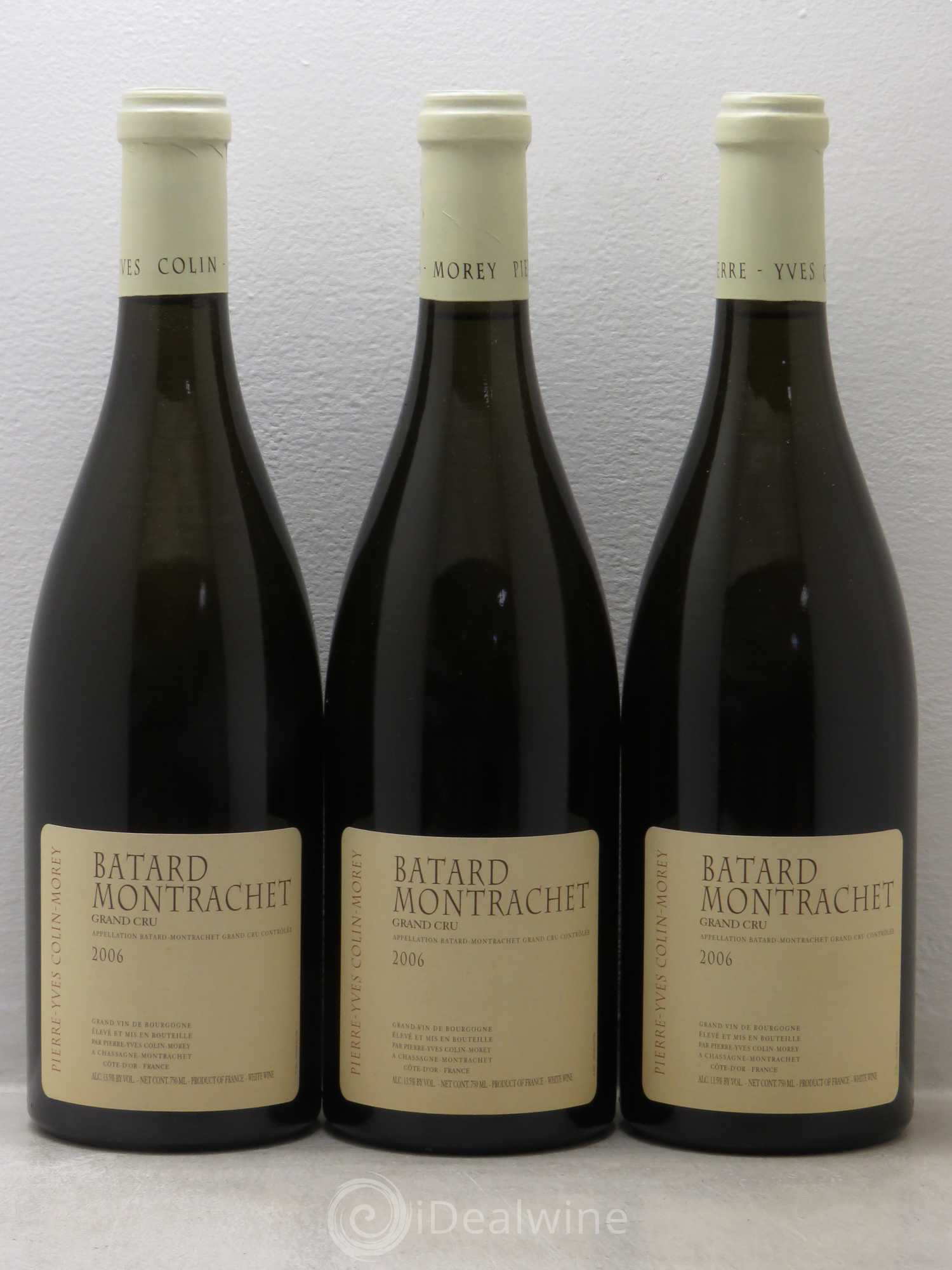 Bâtard-Montrachet Grand Cru Pierre Yves Colin Morey 2006 - Posten von 3 Flaschen - 0