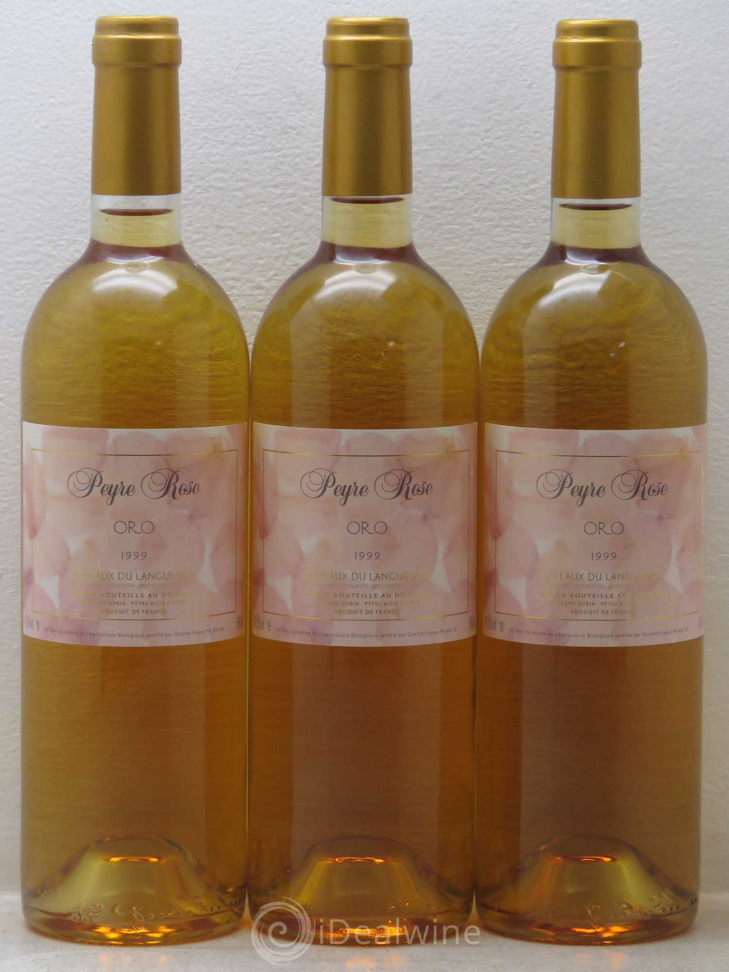 Coteaux du Languedoc Peyre Rose Oro Marlène Soria 1999 - Lot de 6 bouteilles - 1