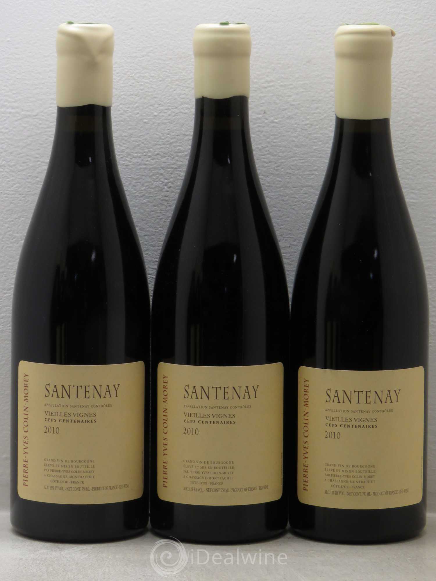 Santenay Vieilles Vignes Ceps Centenaires Pierre-Yves Colin Morey ceps centenaires 2010 - Lot de 6 bouteilles - 1