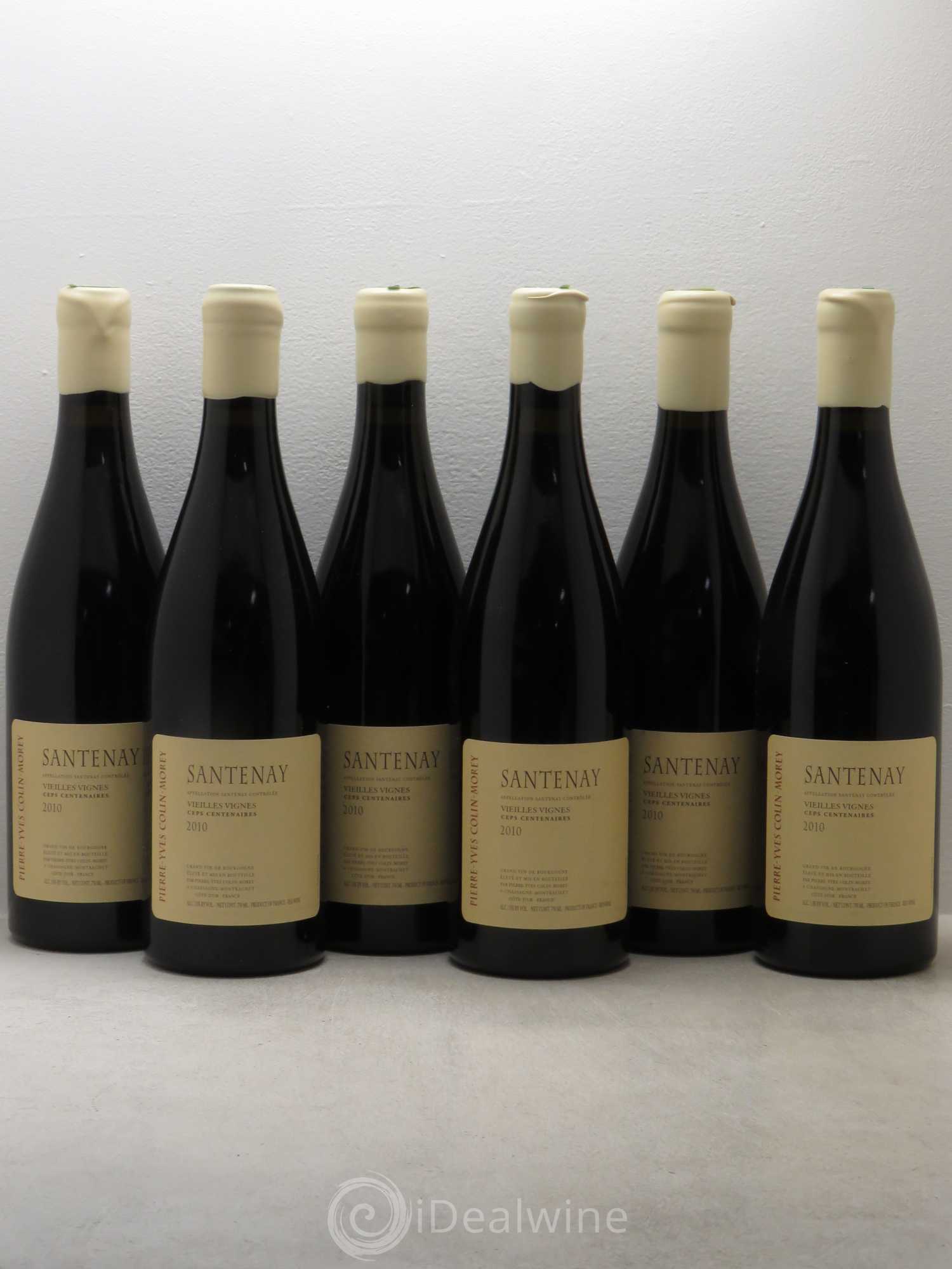 Santenay Vieilles Vignes Ceps Centenaires Pierre-Yves Colin Morey ceps centenaires 2010 - Lot de 6 bouteilles - 0