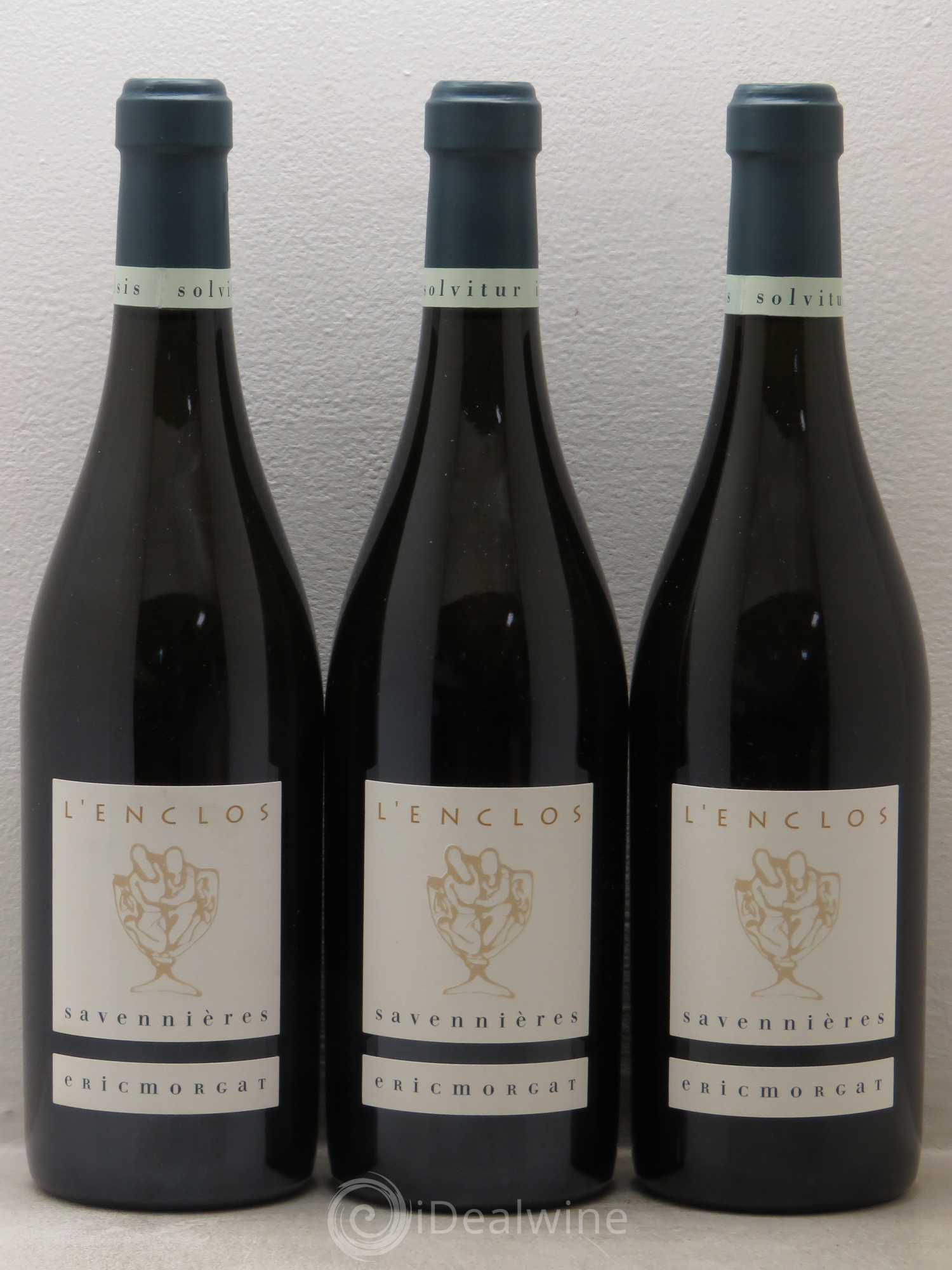 Savennières L'Enclos Eric Morgat L'Enclos 2010 - Lot de 3 bouteilles - 0