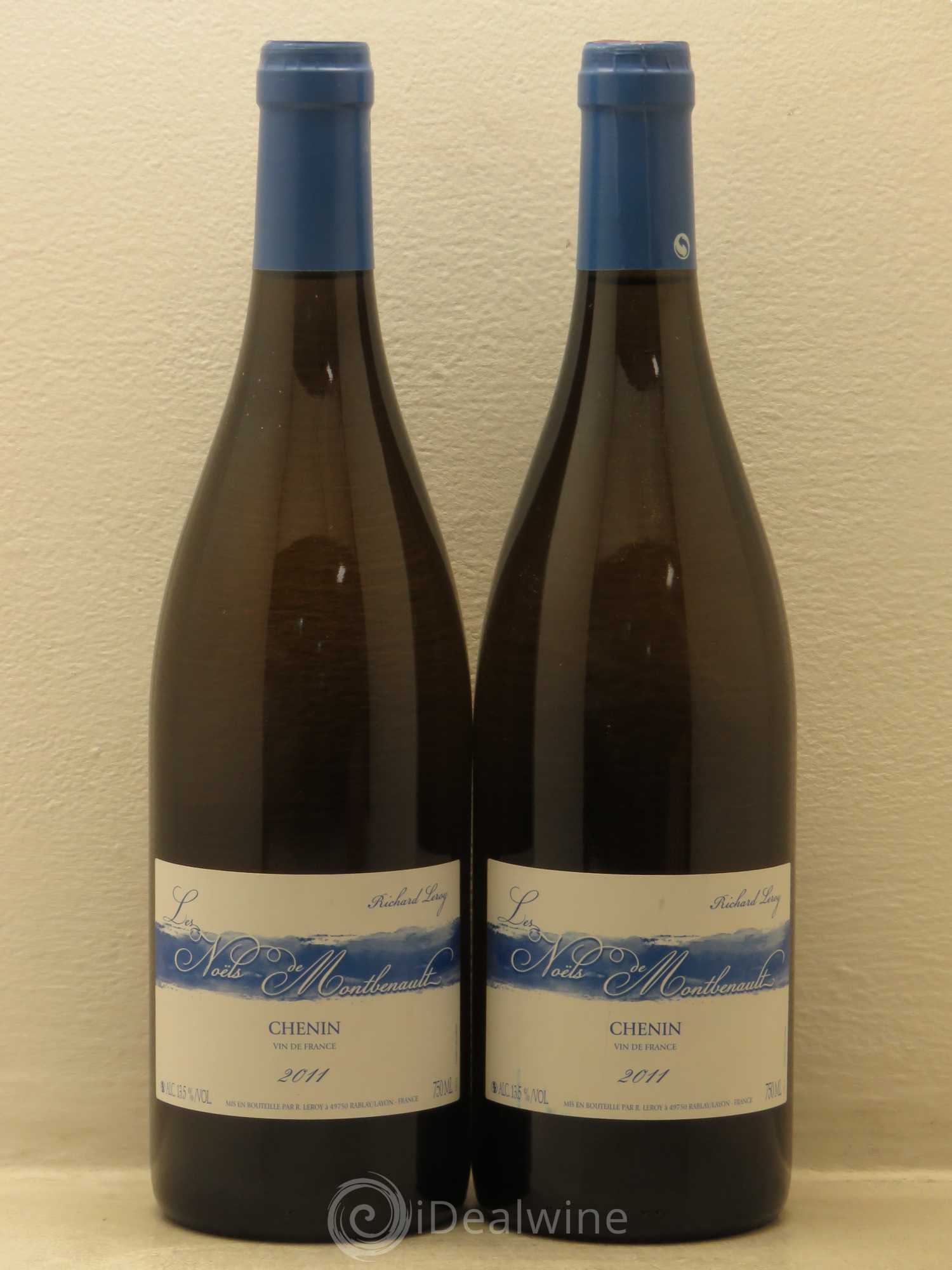 Vin de France Les Noëls de Montbenault - Richard Leroy 2011 - Posten von 2 Flaschen - 0