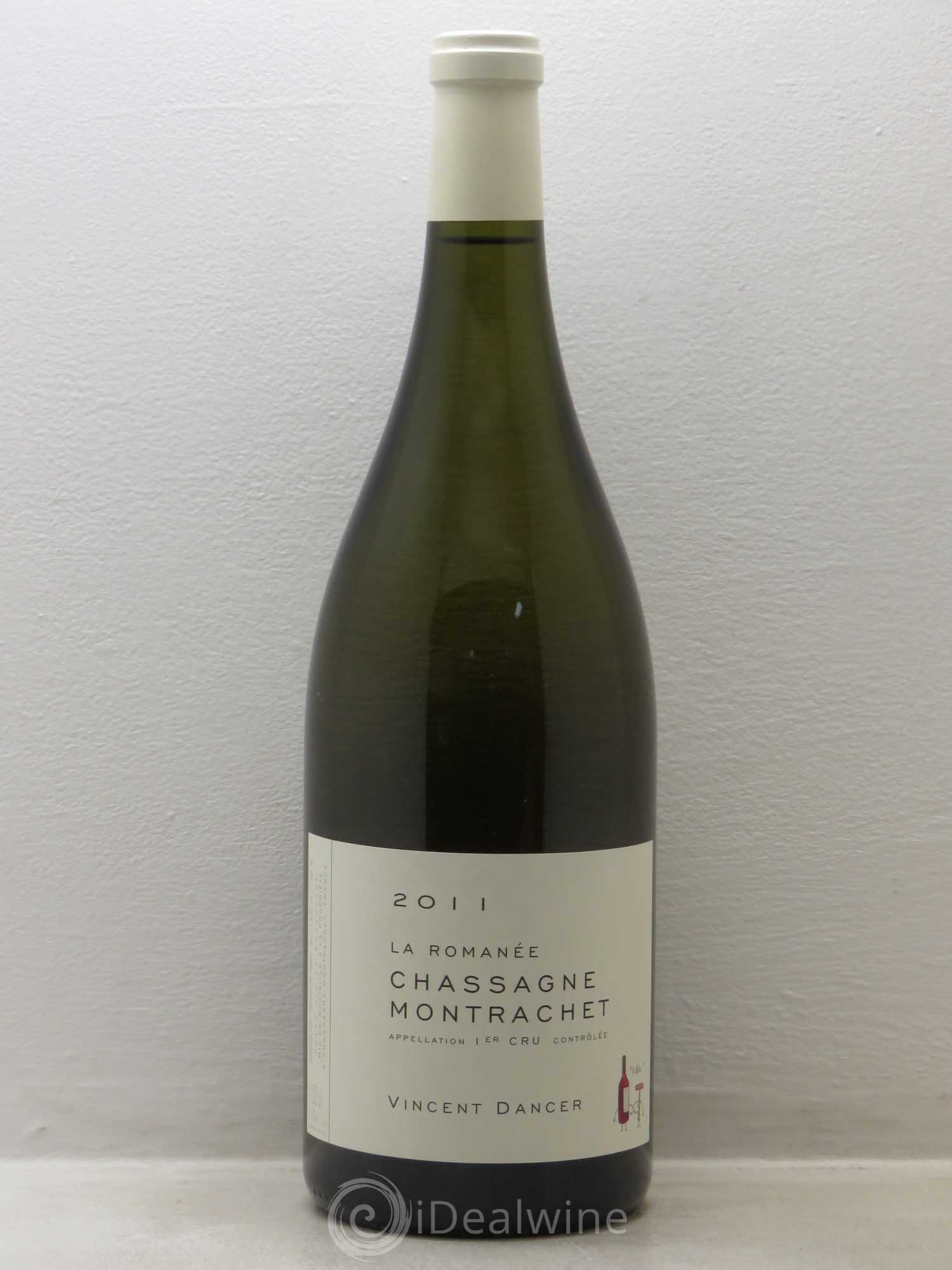 Chassagne-Montrachet 1er Cru La Romanée Vincent Dancer 2011 - Lot de 1 magnum - 0
