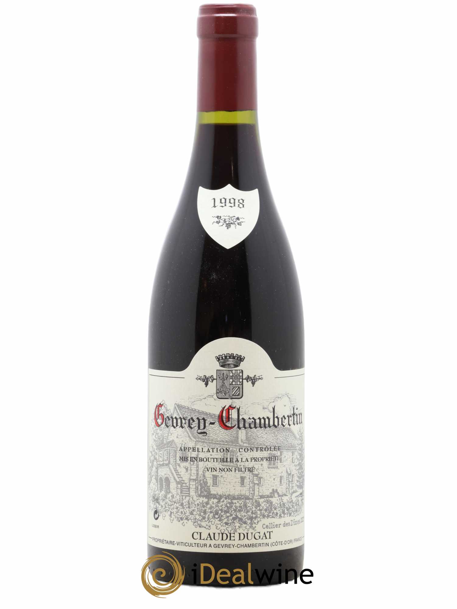 Gevrey-Chambertin Claude Dugat 1998 - Lot de 1 bouteille - 0
