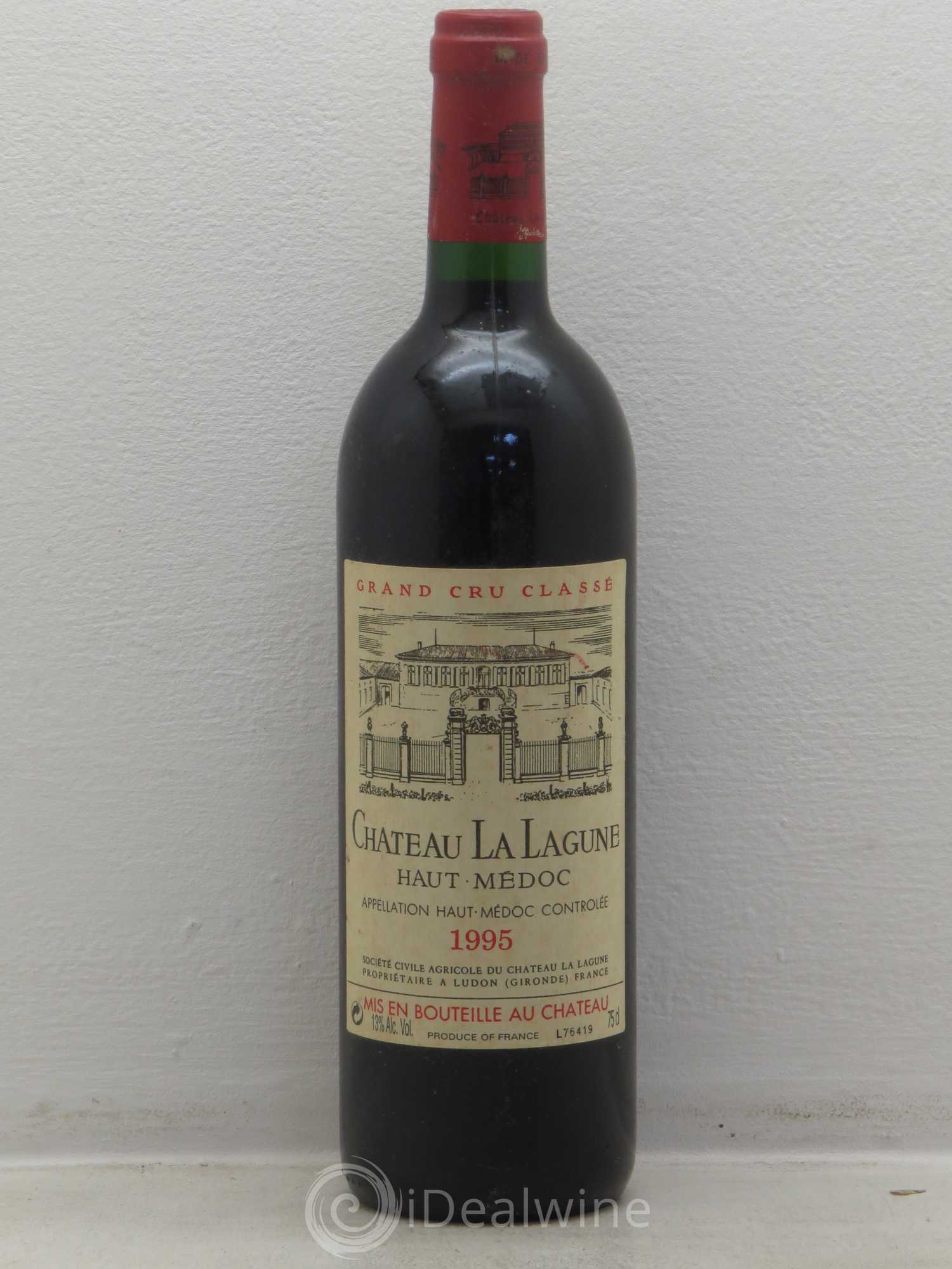Château la Lagune 3ème Grand Cru Classé 1995 - Lot de 1 bouteille - 0