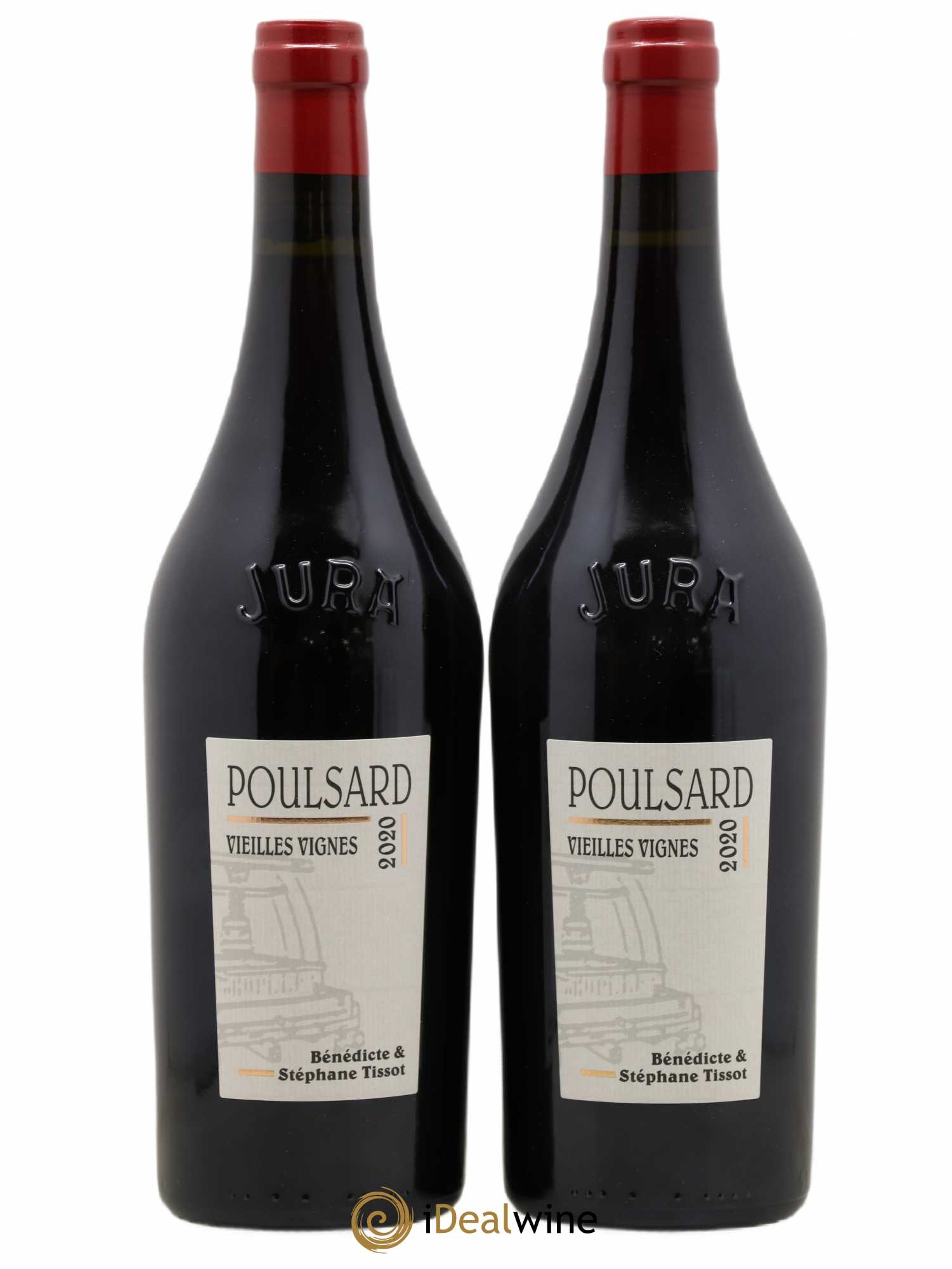Arbois Poulsard Vieilles Vignes Bénédicte et Stéphane Tissot (sans prix de réserve) 2020 - Lot de 2 bouteilles - 0