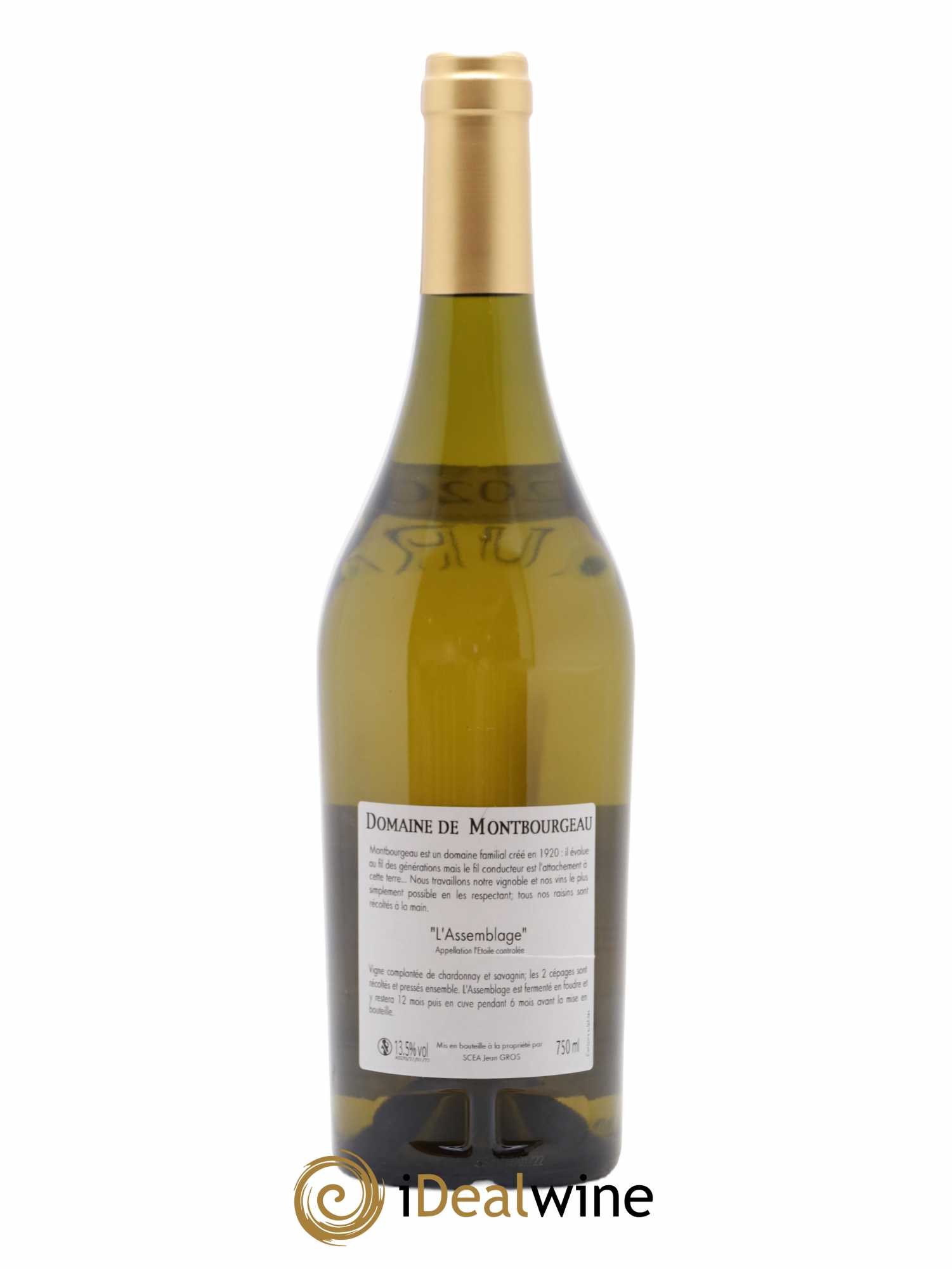 L'Etoile Château l'Etoile L'Assemblage Chardonnay Savagnin Montbourgeau (sans prix de réserve) 2020 - Posten von 1 Flasche - 1