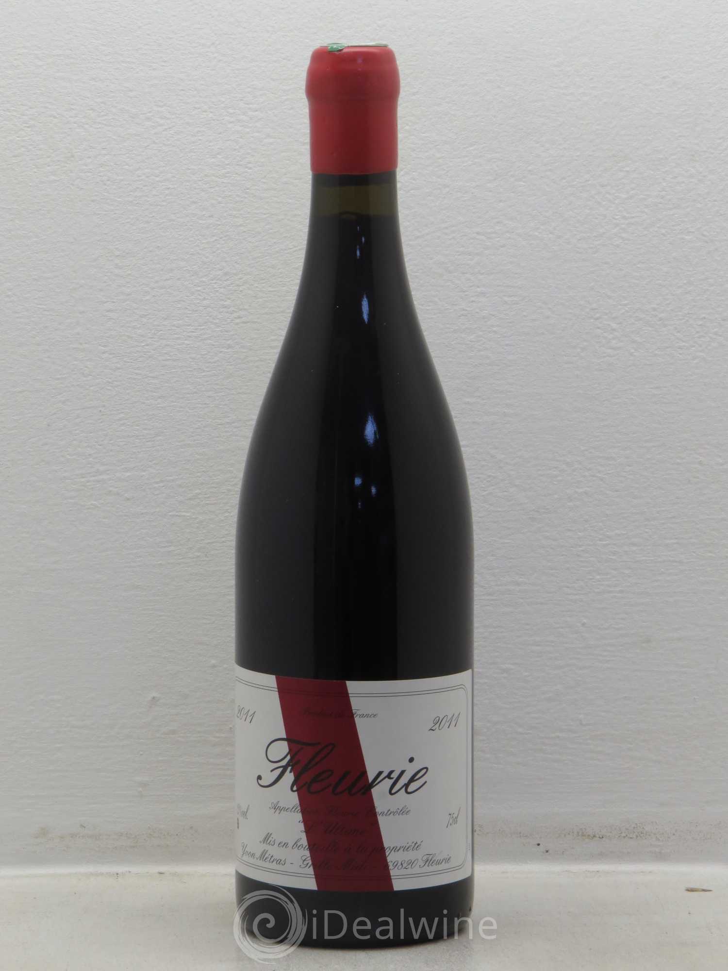Fleurie l'Ultime Yvon Métras 2011 - Lot de 1 bouteille - 0