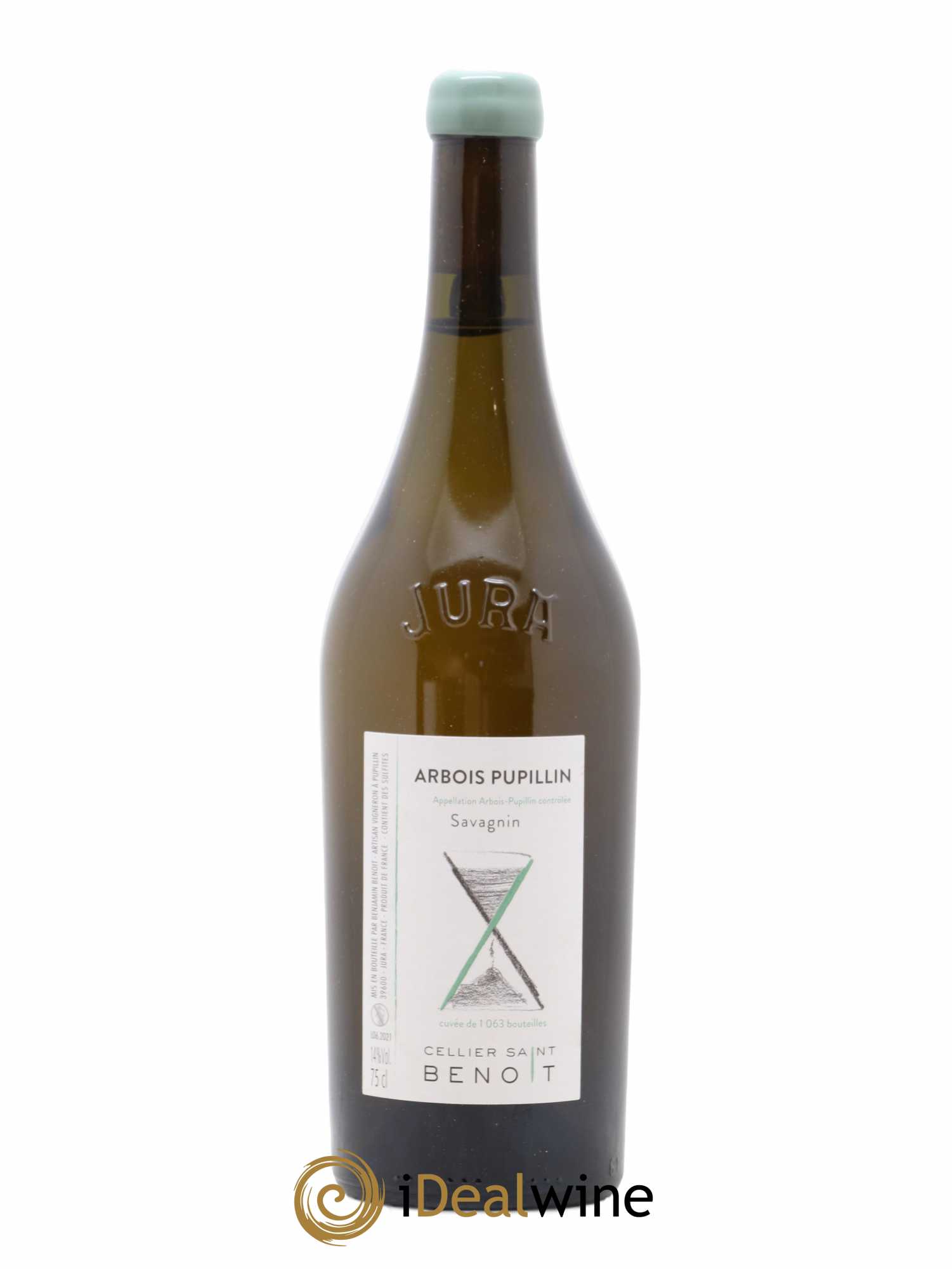 Arbois-Pupillin Savagnin Cellier Saint Benoît 2021 - Lot de 1 bouteille - 0