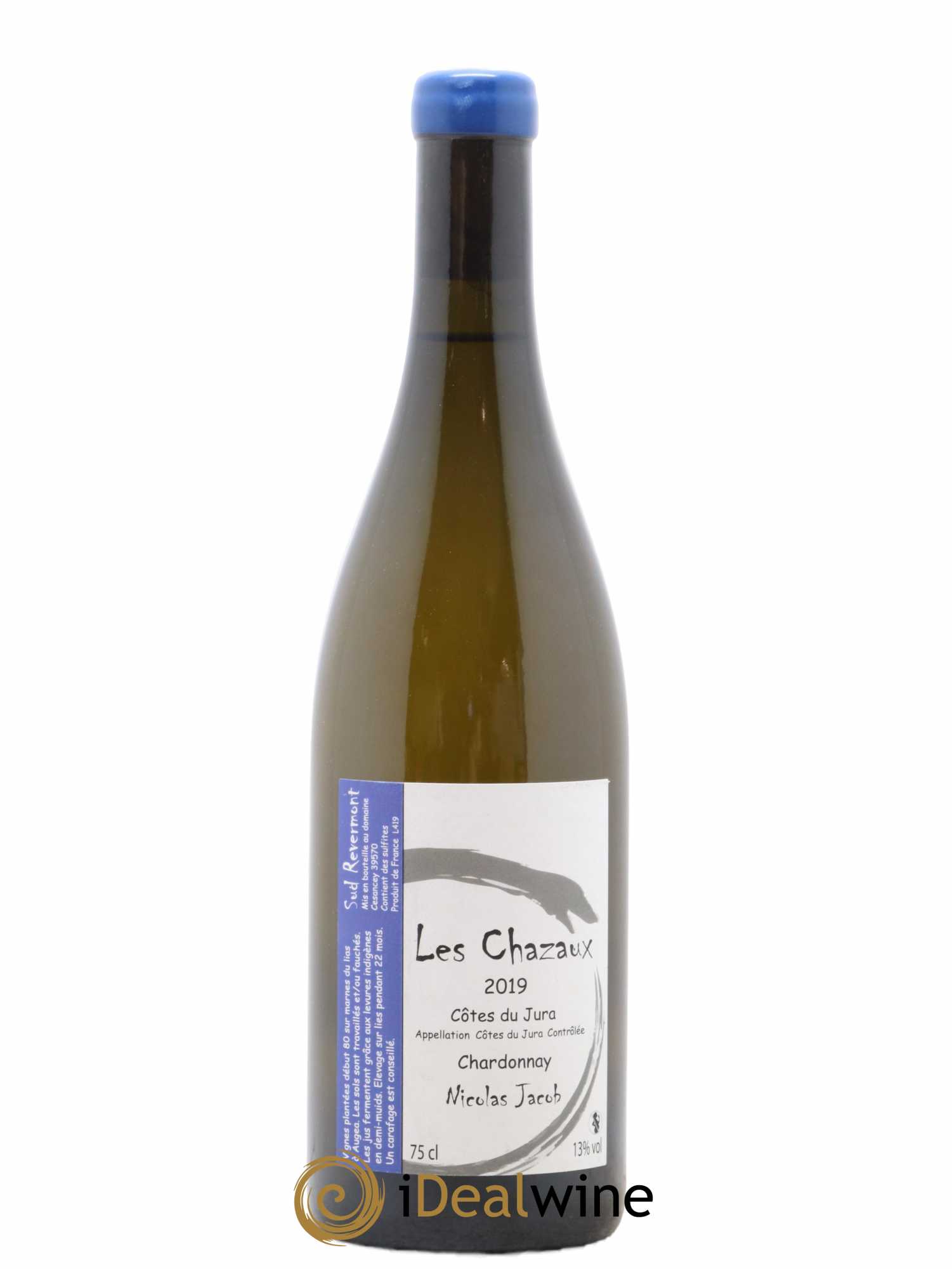 Côtes du Jura Chardonnay Les Chazaux Nicolas Jacob 2019 - Lot de 1 bouteille - 0