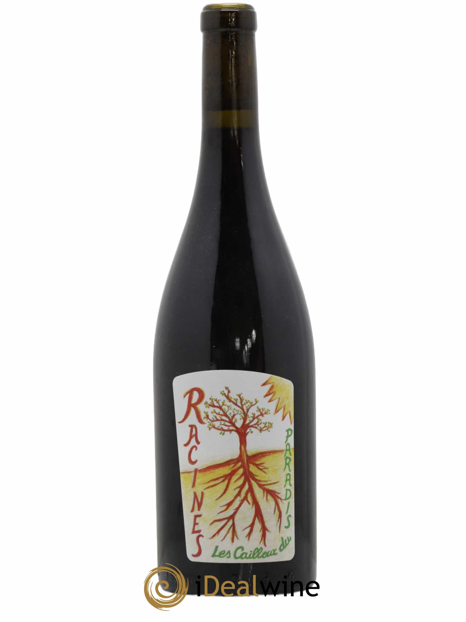 Vin de France Racines Les Cailloux du Paradis - Claude Courtois 2018 - Lot de 1 bouteille - 0