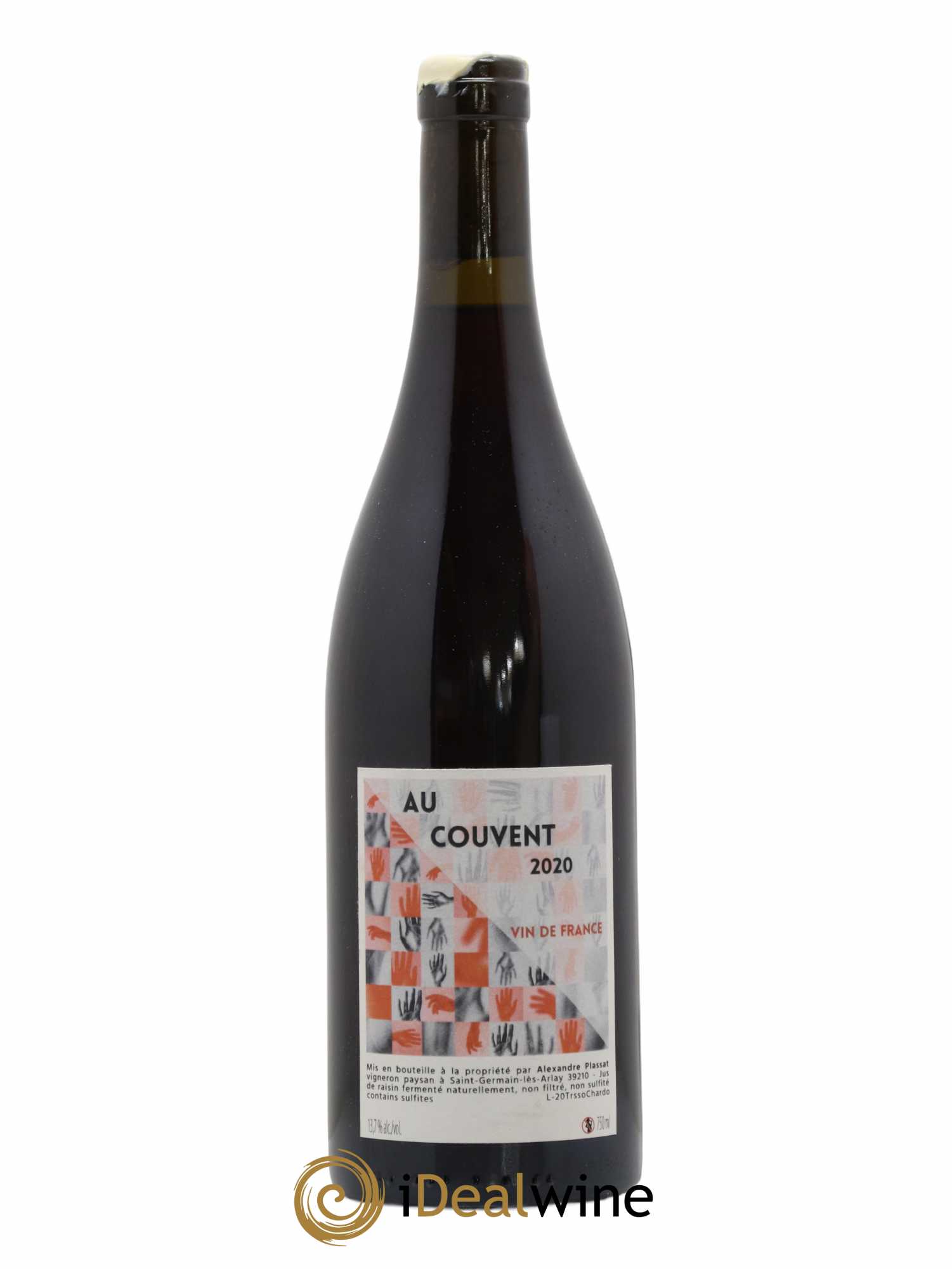 Vin de France Au Couvent Alexandre Plassat (sans prix de réserve) 2020 - Lot de 1 bouteille - 0