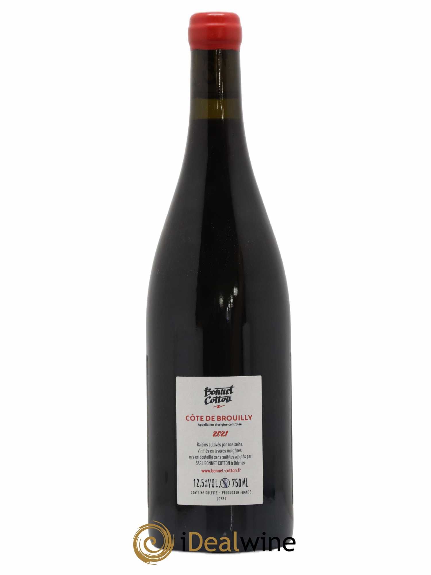 Côte de Brouilly Bonnet-Cotton (Domaine) 2021 - Lot de 1 bouteille - 1