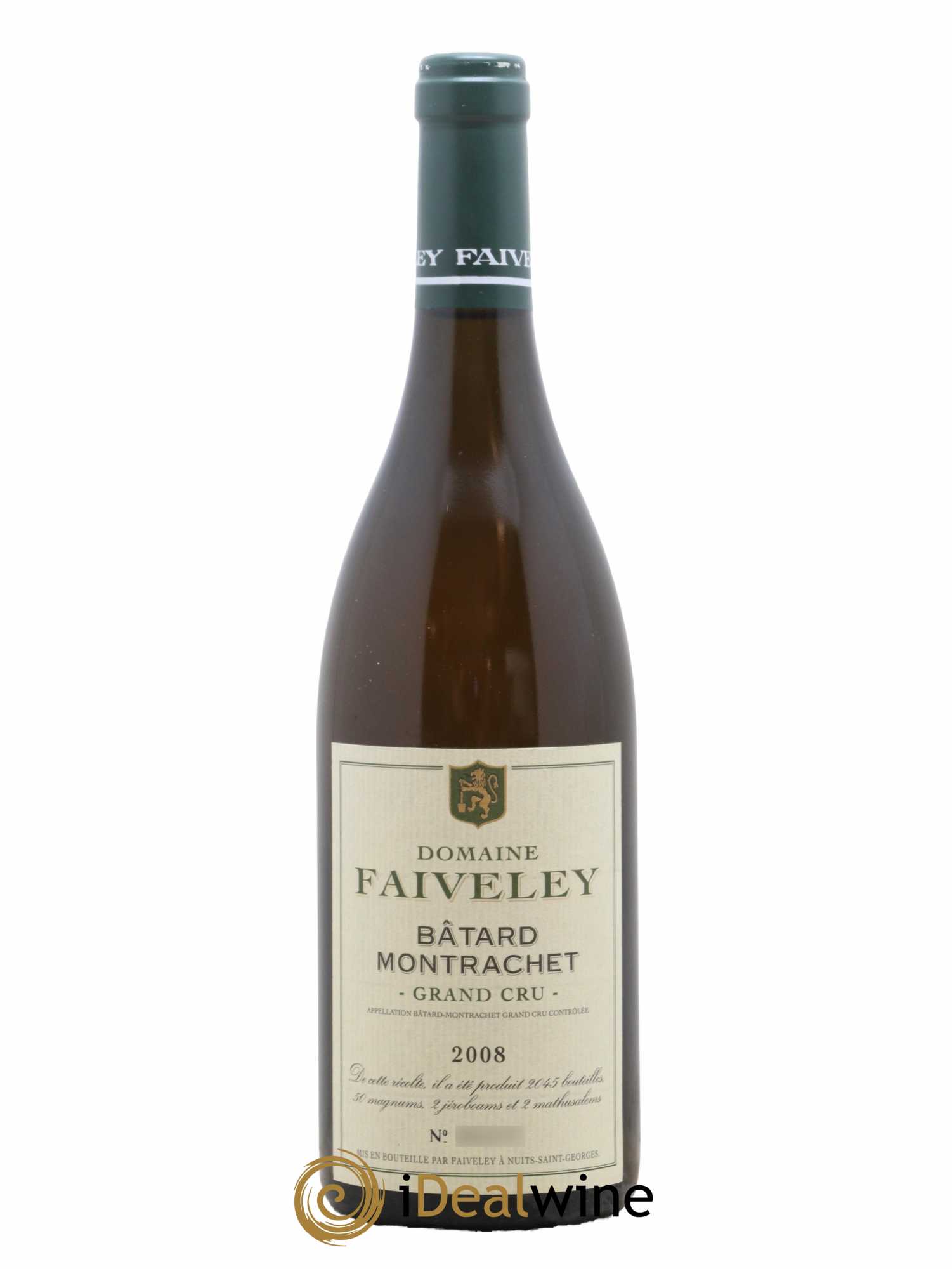 Bâtard-Montrachet Grand Cru Faiveley 2008 - Lot de 1 bouteille - 0