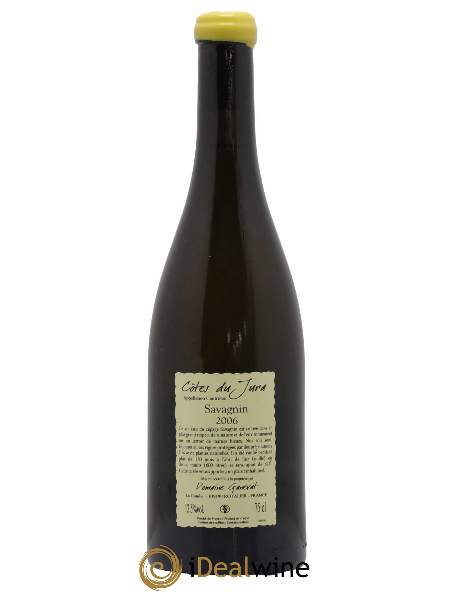 Côtes du Jura Les Vignes de mon Père Jean-François Ganevat (Domaine) 2006 - Lot de 1 bouteille - 1