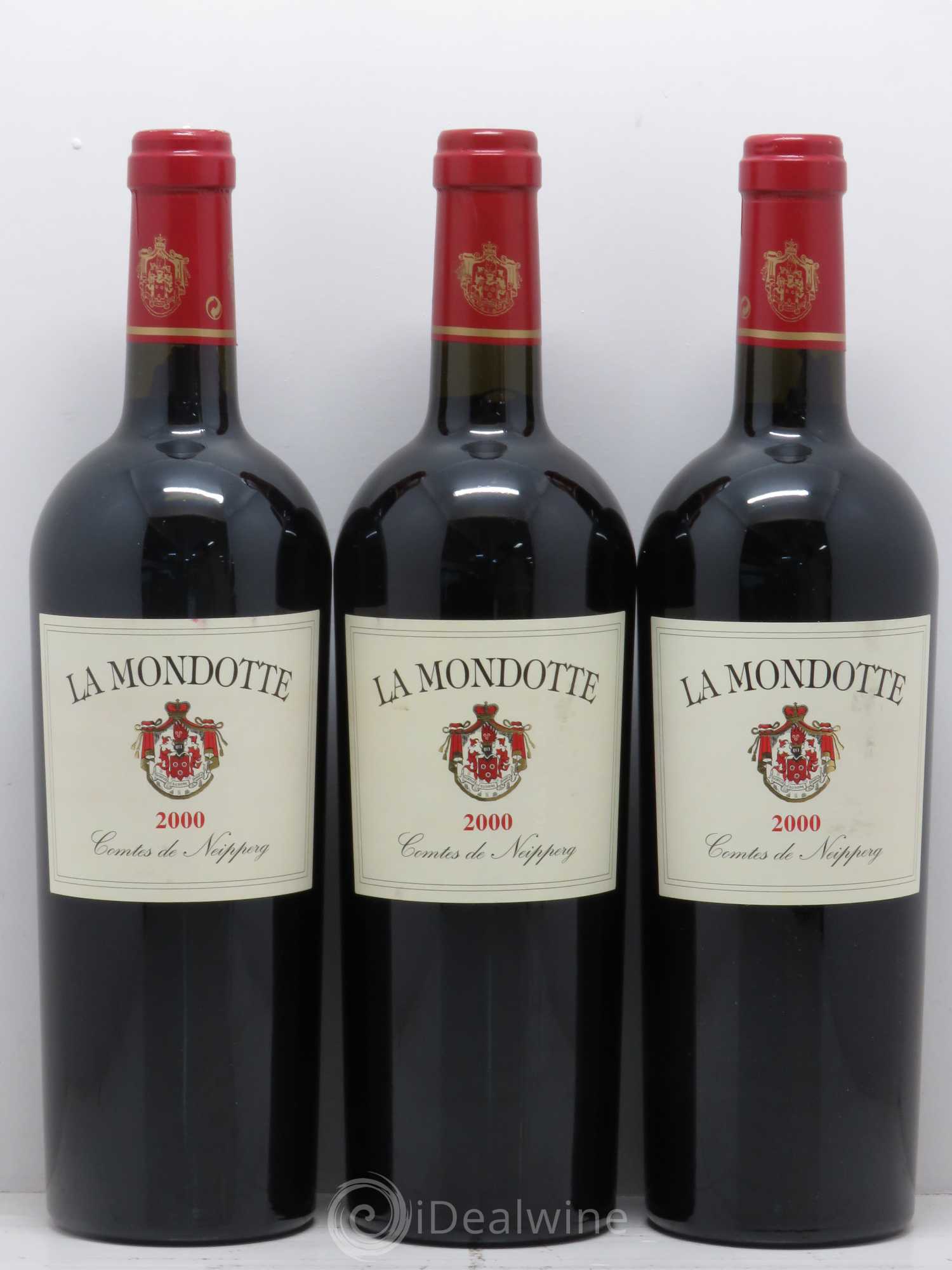 La Mondotte 1er Grand Cru Classé B depuis 2012 2000 - Lot de 3 bouteilles - 0