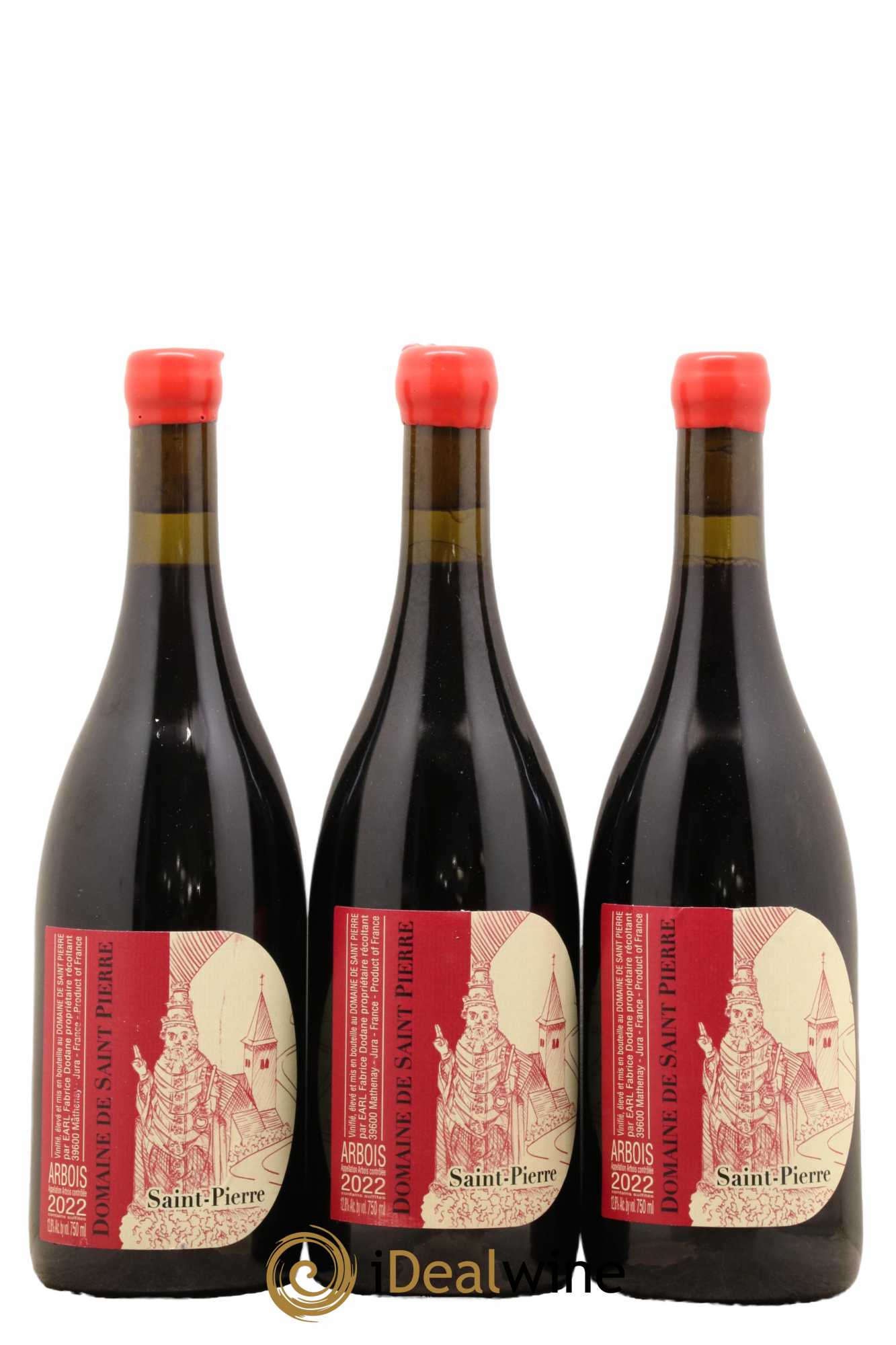 Arbois Saint-Pierre Saint-Pierre (Domaine) Fabrice Dodane 2022 - Lot de 3 bouteilles - 0