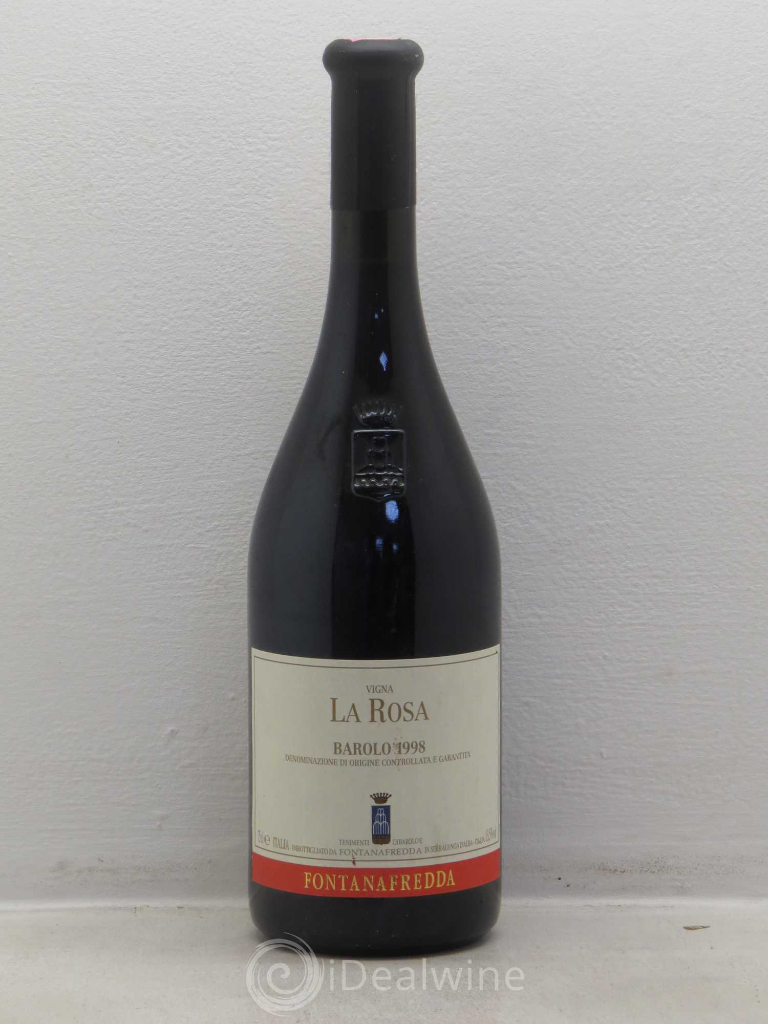 Barolo Vigna La Rossa- Fontanafredda 1998 - Posten von 1 Flasche - 0