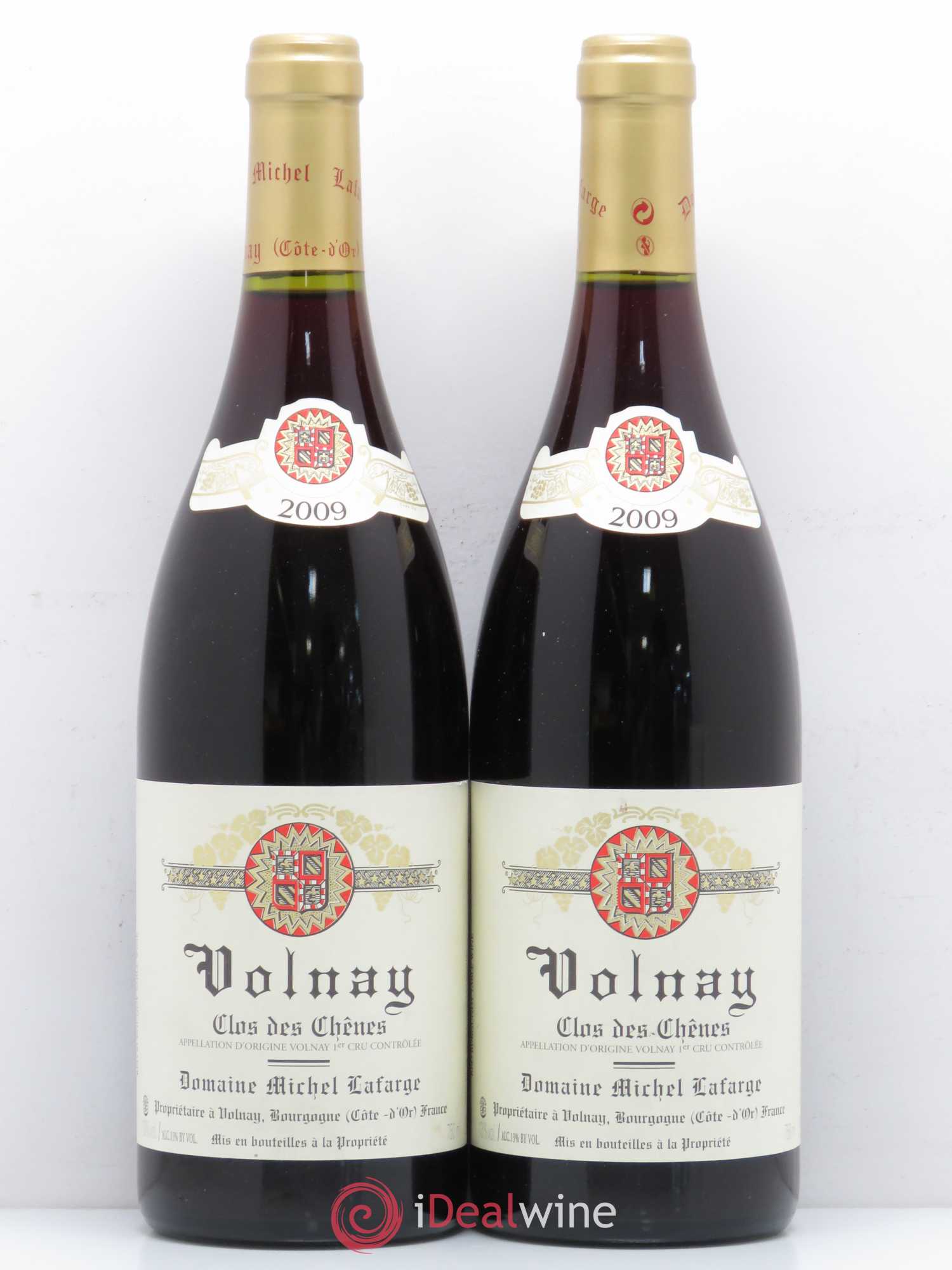 Volnay 1er Cru Clos des Chênes Lafarge (Domaine) 2009 - Lot de 2 bouteilles - 0