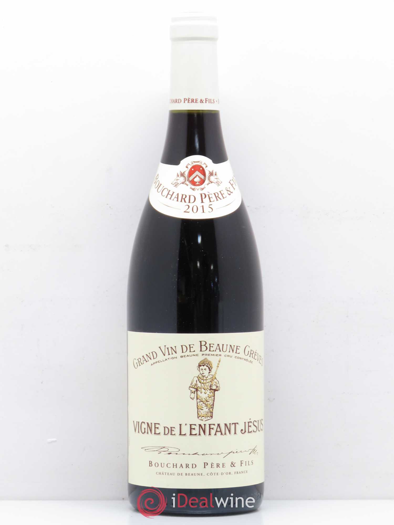 Beaune 1er Cru Grèves - Vigne de l'Enfant Jésus Bouchard Père & Fils 2015 - Lot de 1 bouteille - 0