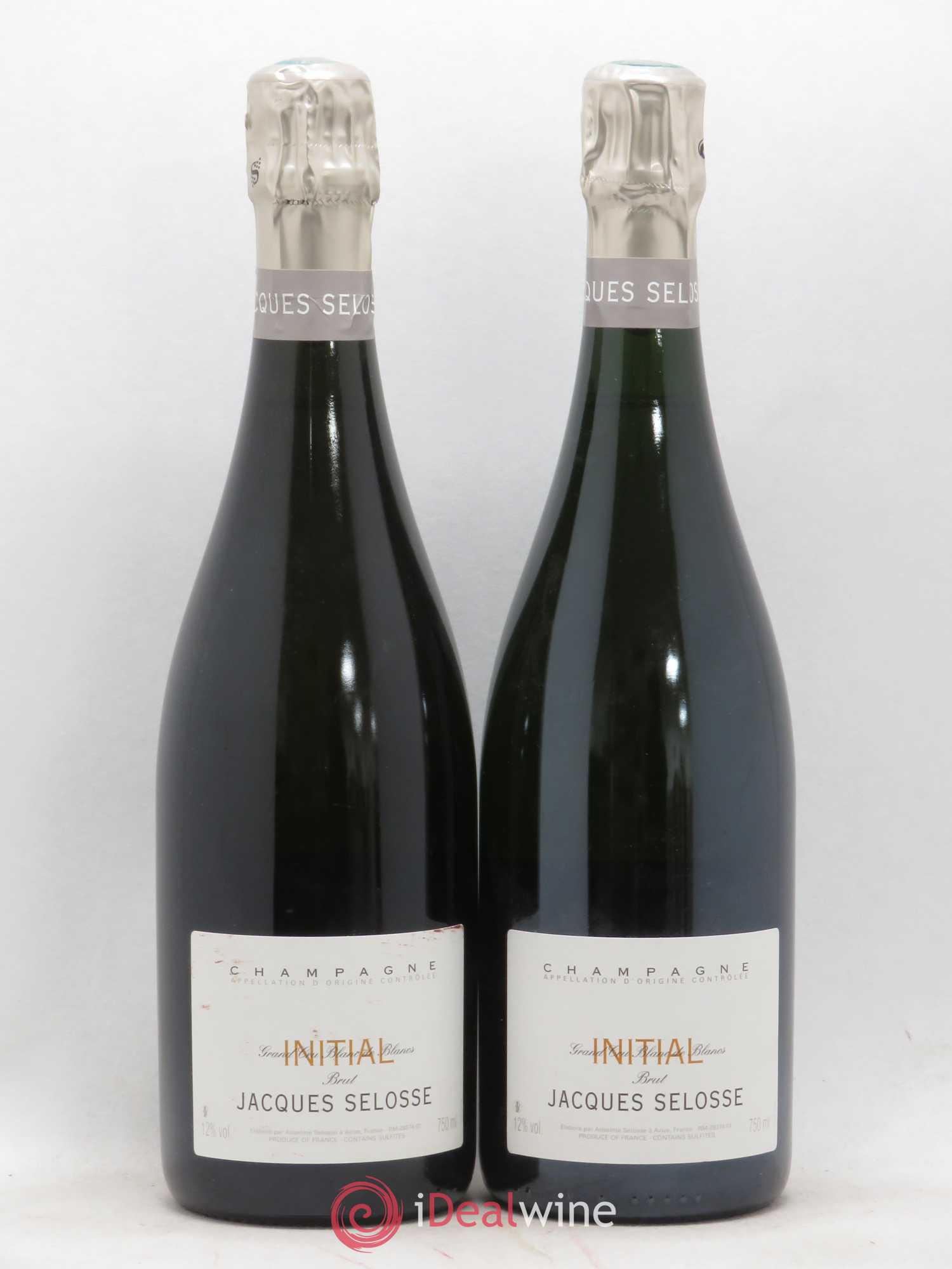 Grand Cru Blanc de Blancs Brut Jacques Selosse Initial - Lot de 2 bouteilles - 0
