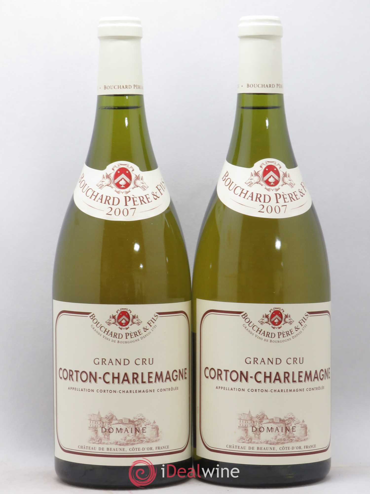 Corton-Charlemagne Grand Cru Bouchard Père & Fils 2007 - Lot de 2 magnums - 0