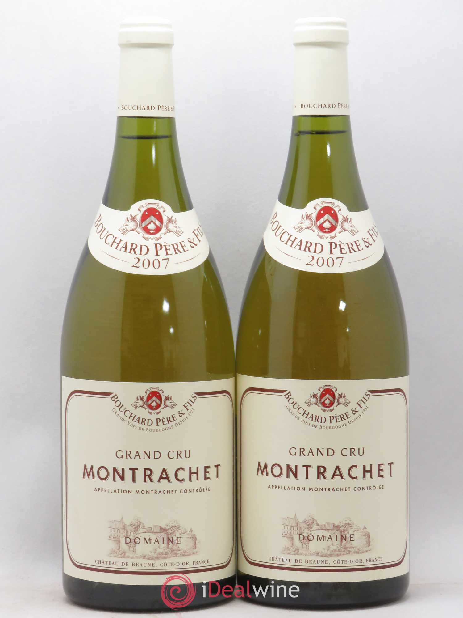 Montrachet Grand Cru Bouchard Père & Fils 2007 - Lot de 2 magnums - 0