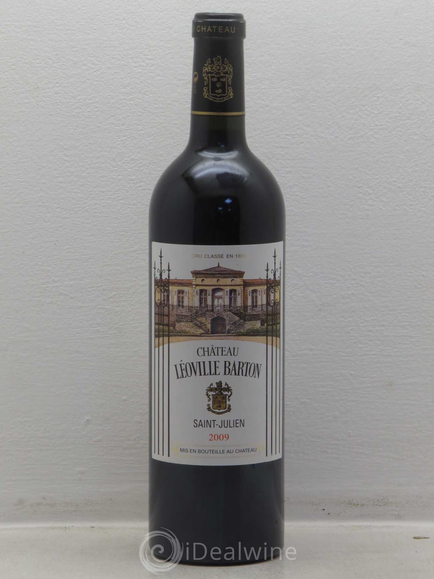 Château Léoville Barton 2ème Grand Cru Classé 2009 - Lot de 1 bouteille - 0