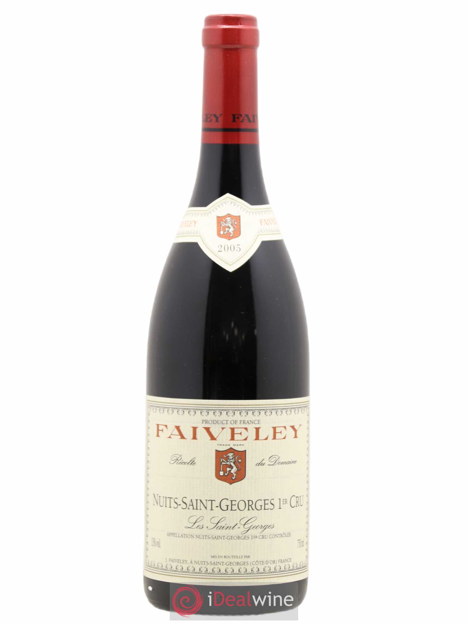 Nuits-Saint-Georges 1er Cru Les Saint-Georges Faiveley 2005 - Lot de 1 bouteille - 0