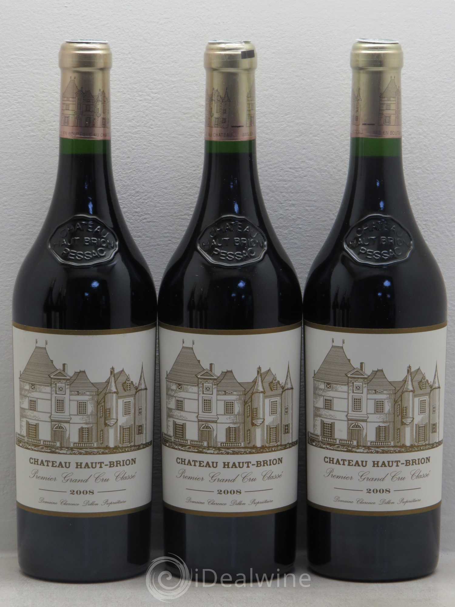 Château Haut Brion 1er Grand Cru Classé 2008 - Lot de 6 bouteilles - 1