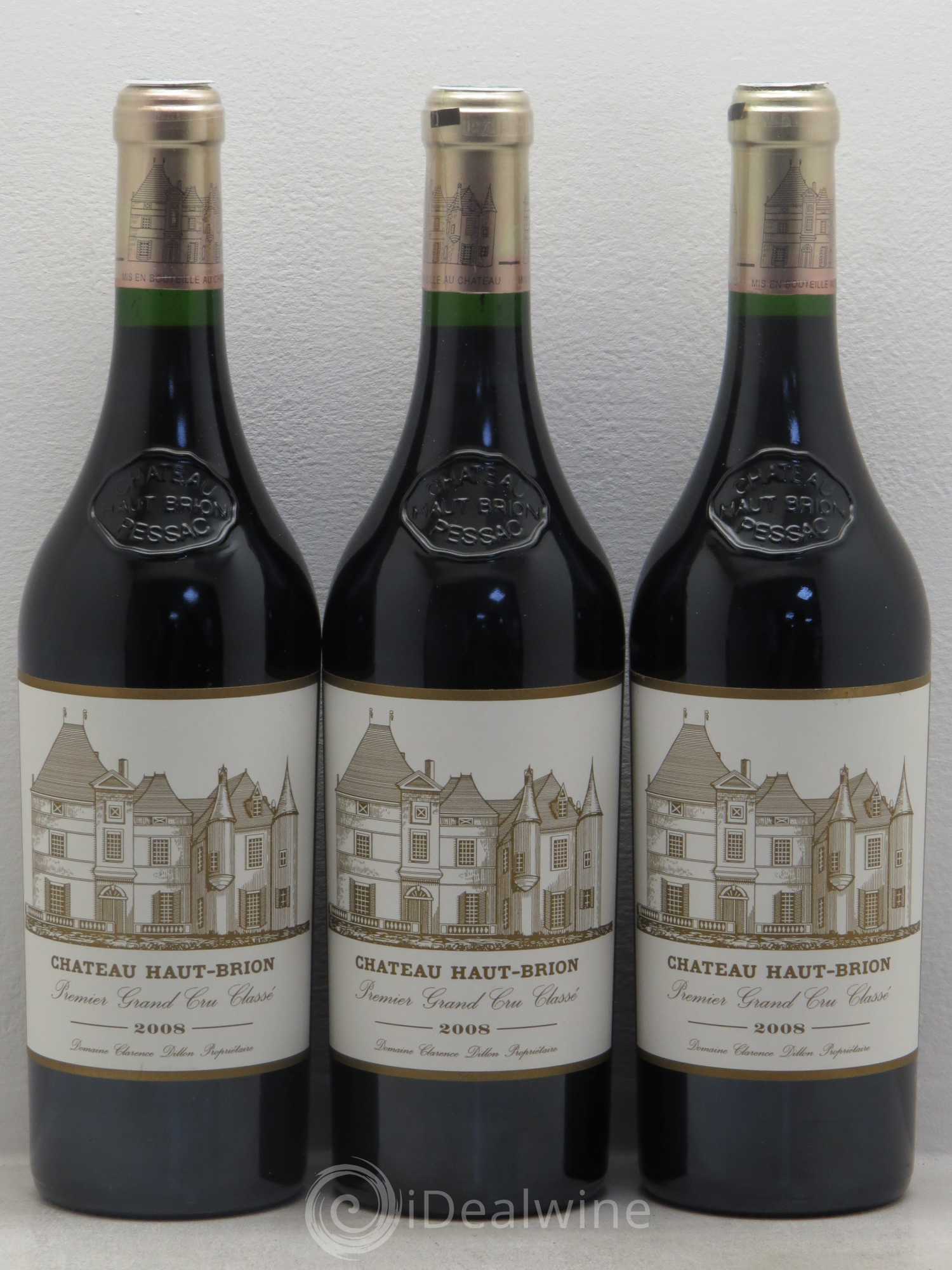 Château Haut Brion 1er Grand Cru Classé 2008 - Lot de 6 bouteilles - 2