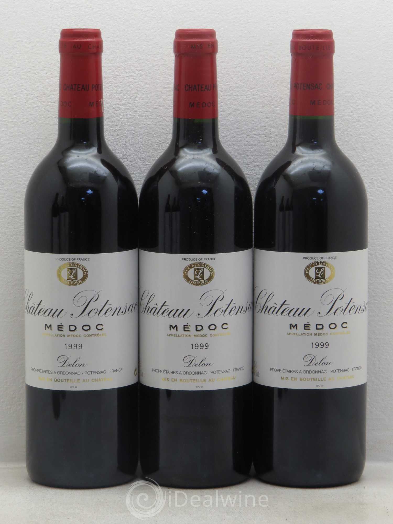Château Potensac 1999 - Lot de 6 bouteilles - 2