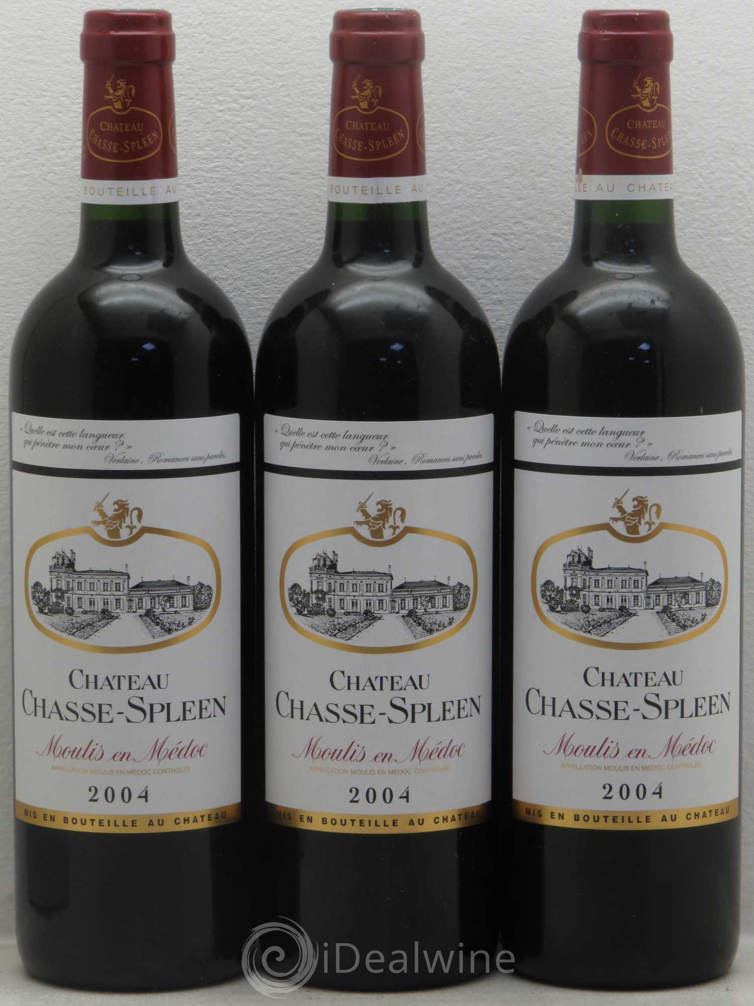 Château Chasse Spleen 2004 - Lot de 12 bouteilles - 3
