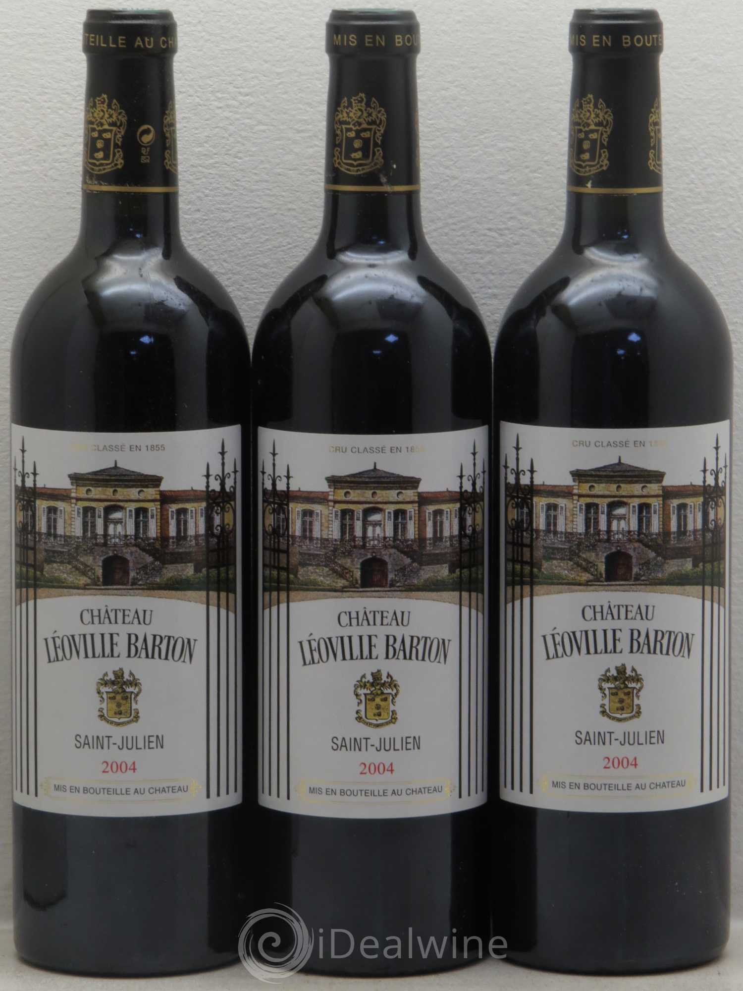Château Léoville Barton 2ème Grand Cru Classé 2004 - Lot de 12 bouteilles - 1