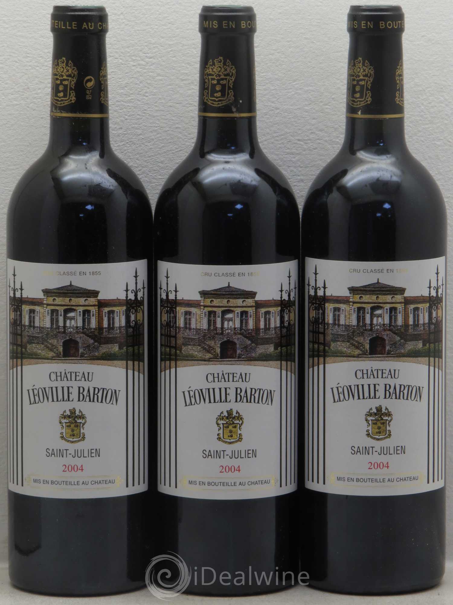 Château Léoville Barton 2ème Grand Cru Classé 2004 - Lot de 12 bouteilles - 2