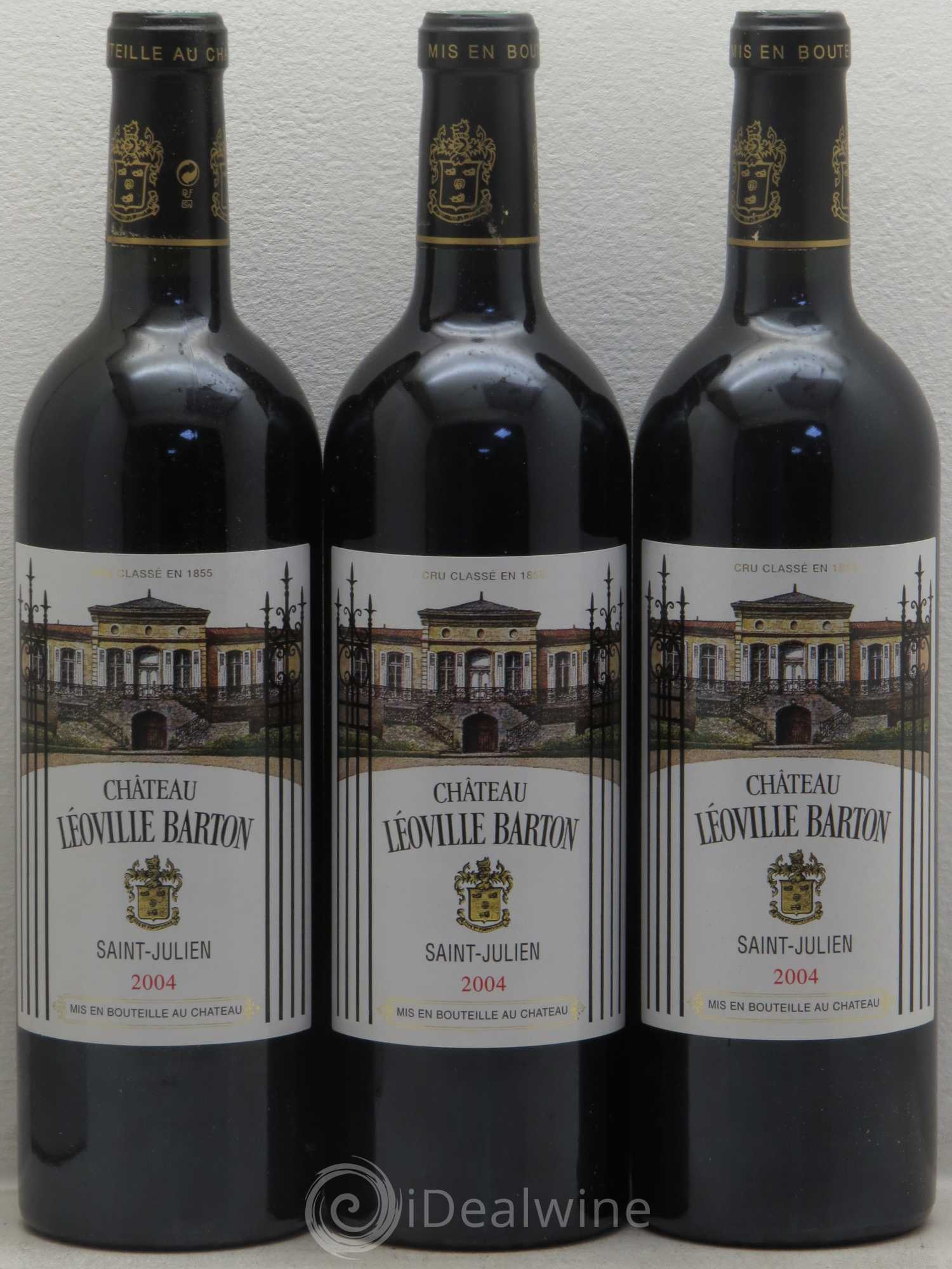 Château Léoville Barton 2ème Grand Cru Classé 2004 - Lot de 12 bouteilles - 3