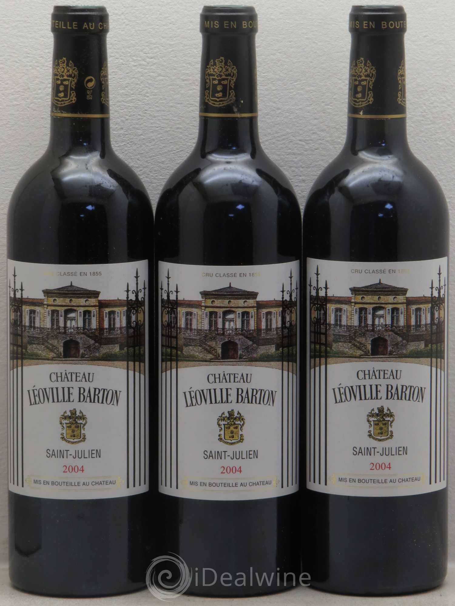 Château Léoville Barton 2ème Grand Cru Classé 2004 - Lot de 12 bouteilles - 4