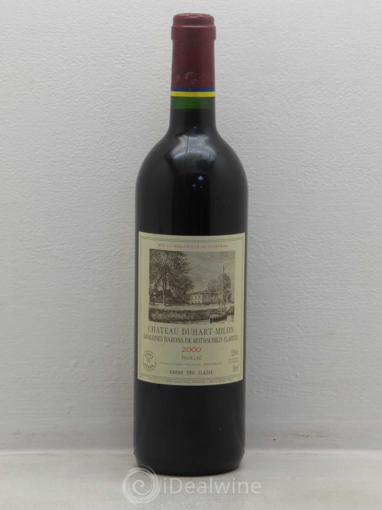 Château Duhart-Milon 4ème Grand Cru Classé 2000 - Lot de 1 bouteille - 0